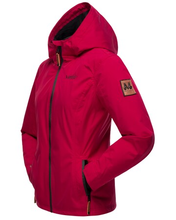 MARIKOO Damen Sportliche Outdoorjacke Übergangs Regenjacke mit Kapuze  Brombeere online kaufen bei Netto | Jacken