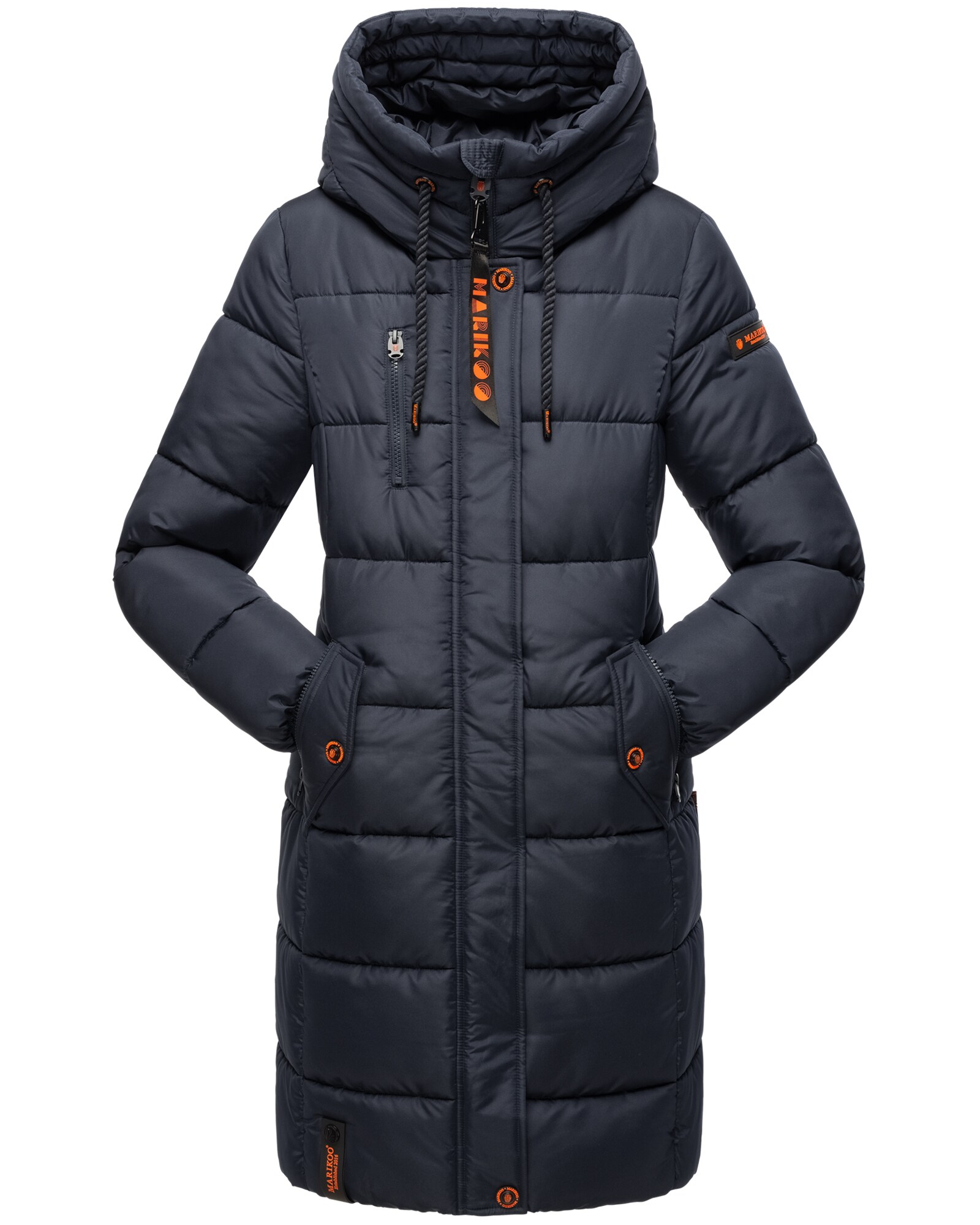 MARIKOO Damen Winterjacke Stepp Outdoor Jacke Anorak Parka Warm Mantel Kapuze Yuikoo - Bild 1