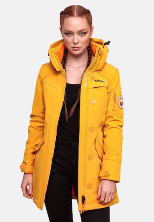 MARIKOO Damen Outdoor Softshell Jacke mit Kapuze abnehmbarer online kaufen Soulinaa bei Netto