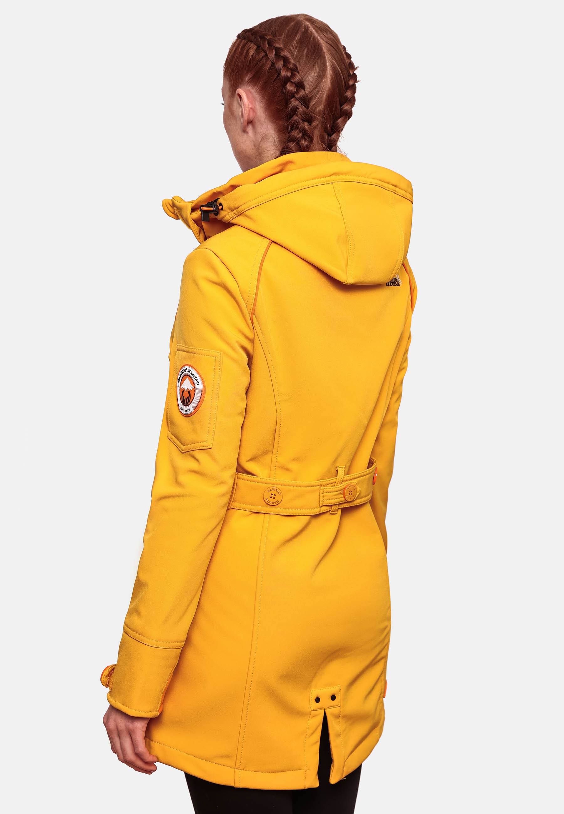 Marikoo ULISSAA - Veste imperméable - rose coral/corail