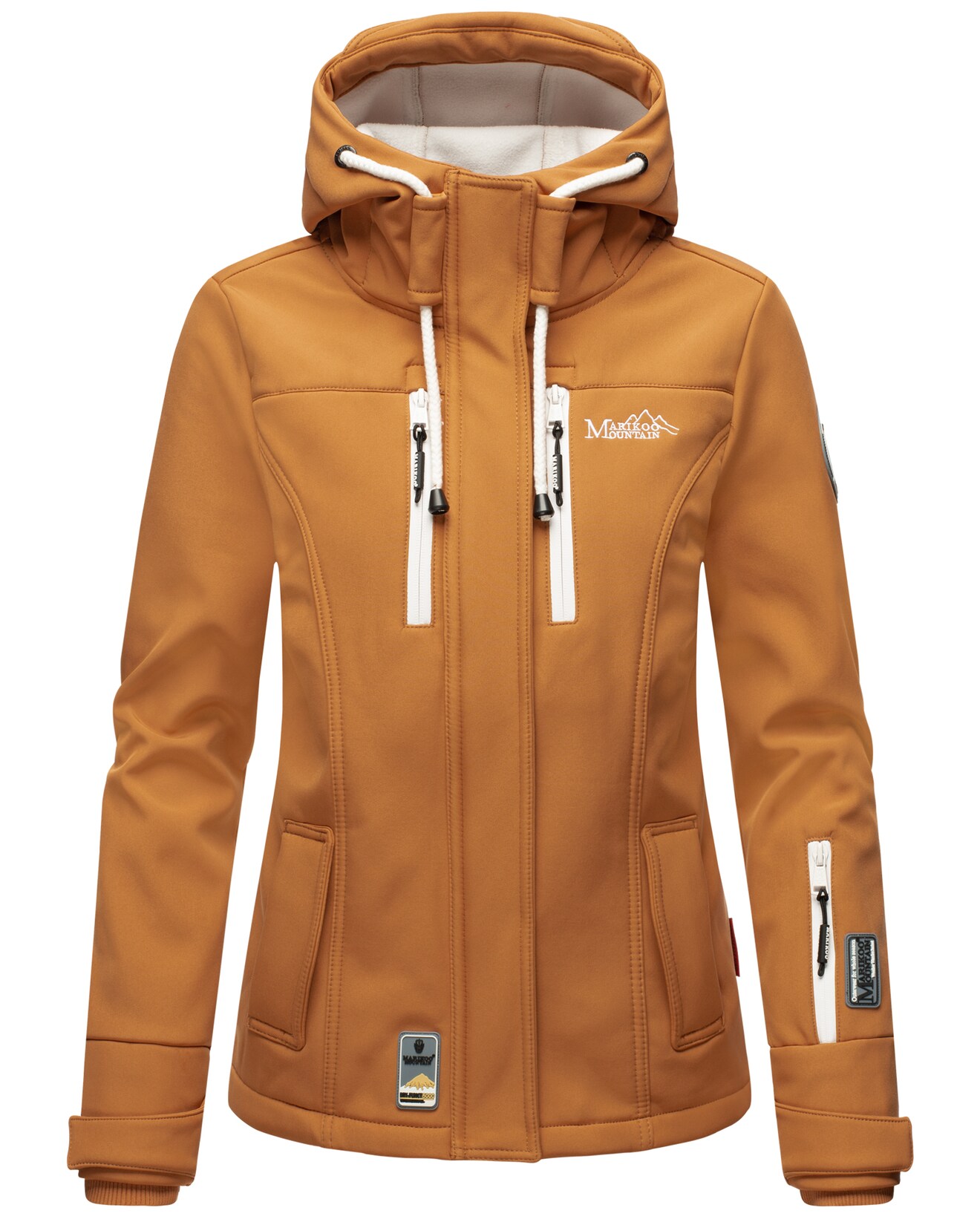 MARIKOO Damen Softshelljacke Outdoor Funktionsjacke Kleinezicke