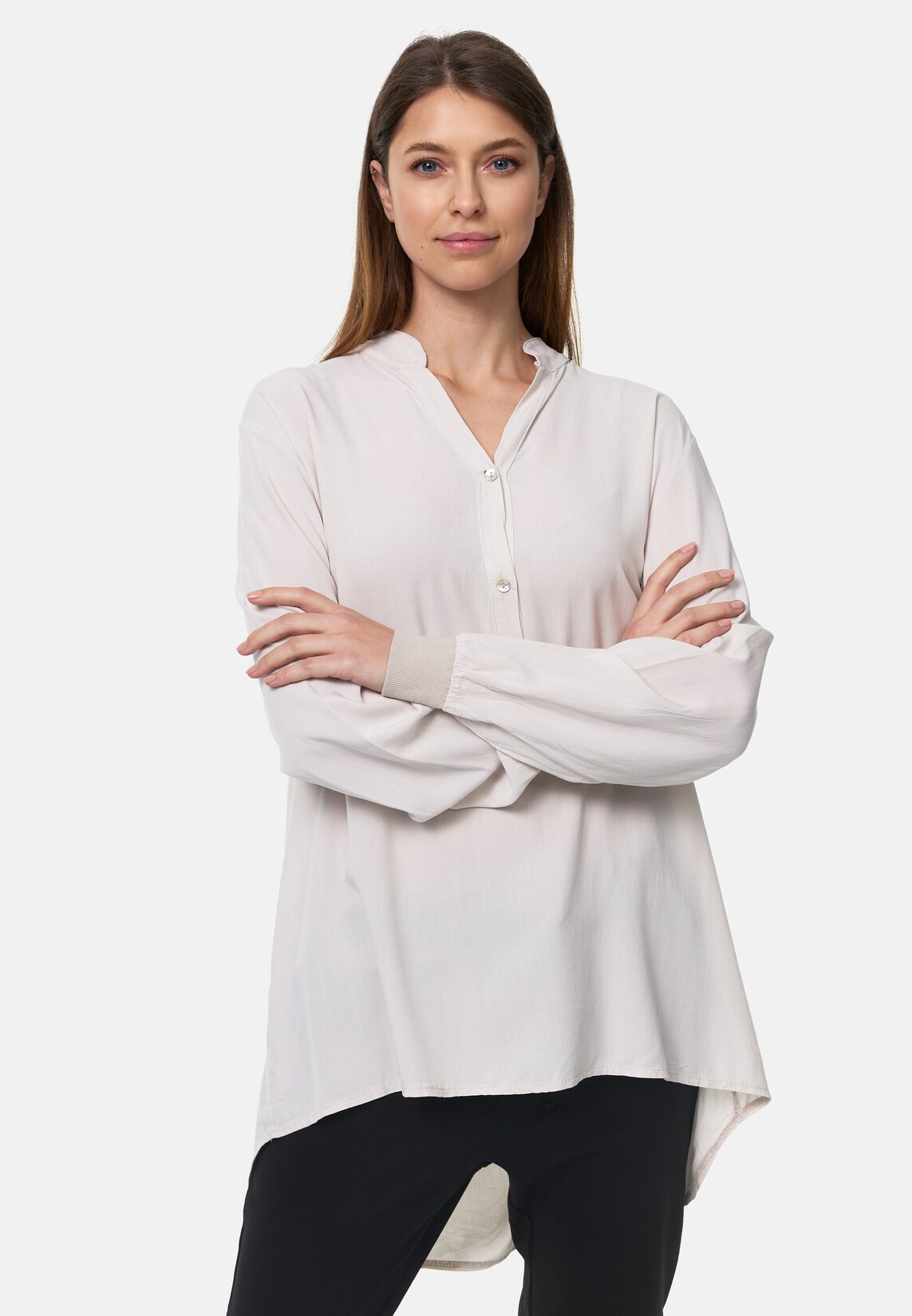 PM SELECTED Damen Cardigan Feine Damen Strickjacke mit Perlmutt Knöpfen in Einheitsgröße PM20