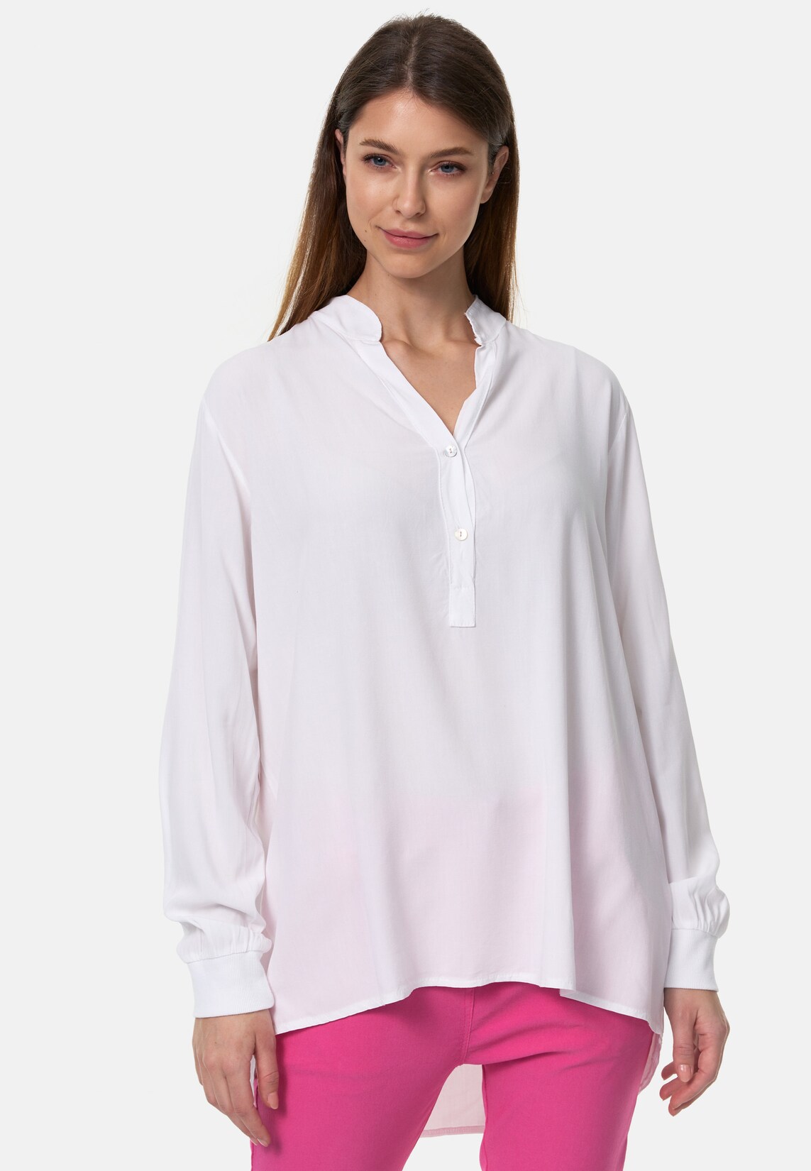 PM SELECTED Damen Cardigan Feine Damen Strickjacke mit Perlmutt Knöpfen in Einheitsgröße PM20