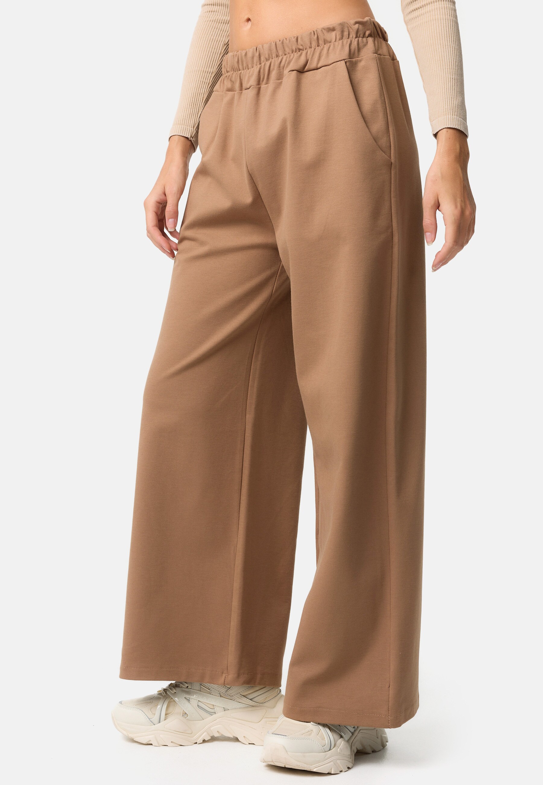 PM SELECTED Damen Stilvolle Marlene Freizeithose mit Taschen in Einheitsgr&ouml;&szlig;e PM74 - Bild 1