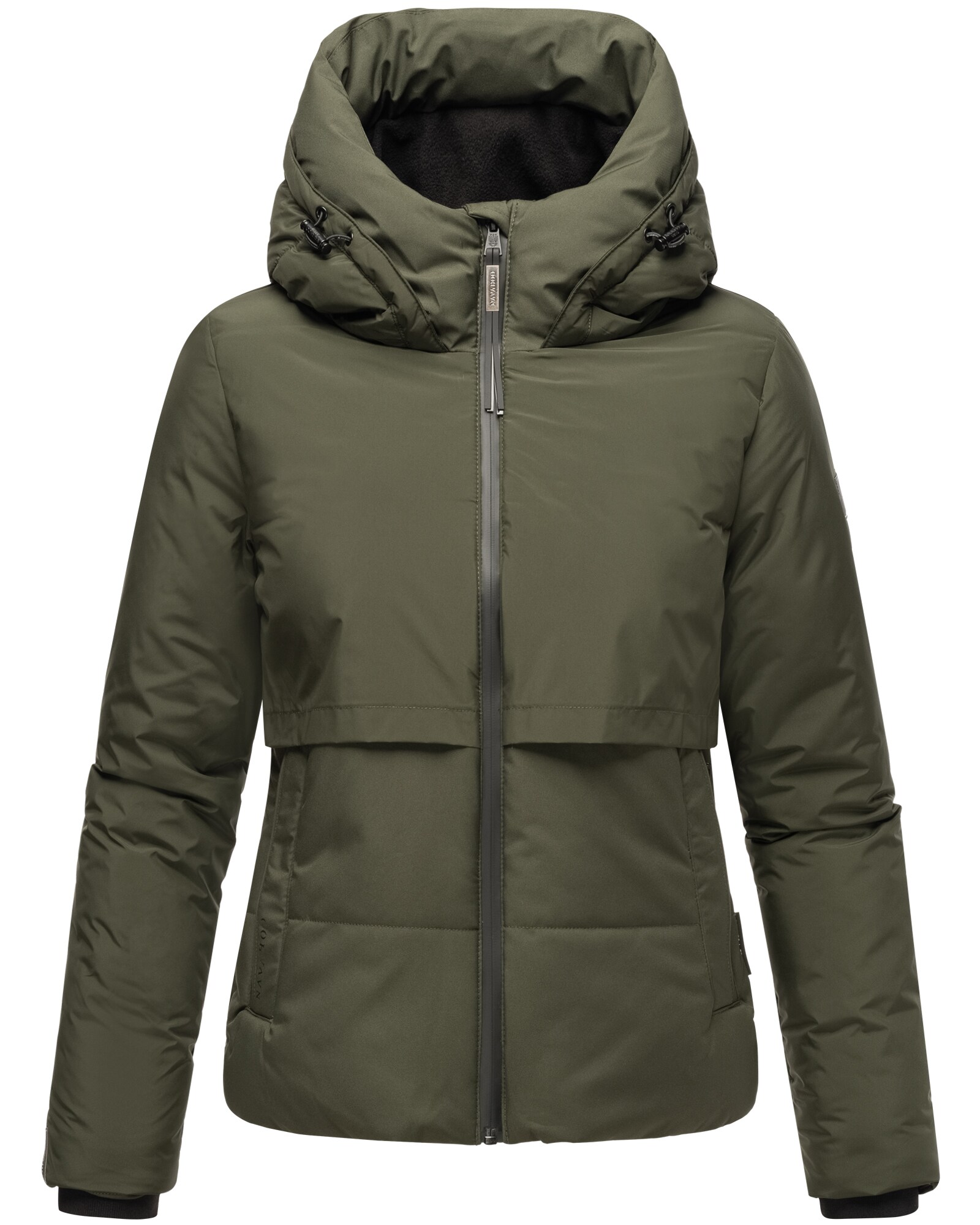 NAVAHOO Damen Winterjacke Recyceltes gef&uuml;tterte Outdoor Jacke Kapuze & Stehkragen Liebesk&uuml;ken - Bild 1