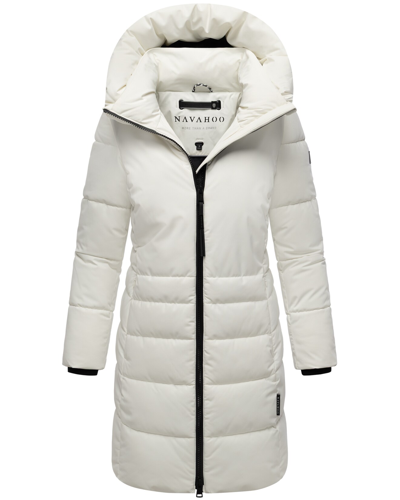 NAVAHOO Damen Winter Jacke Stepp Parka Mantel Winterjacke Anorak warm gefüttert Kapuze Mondnebel | 04070448068364