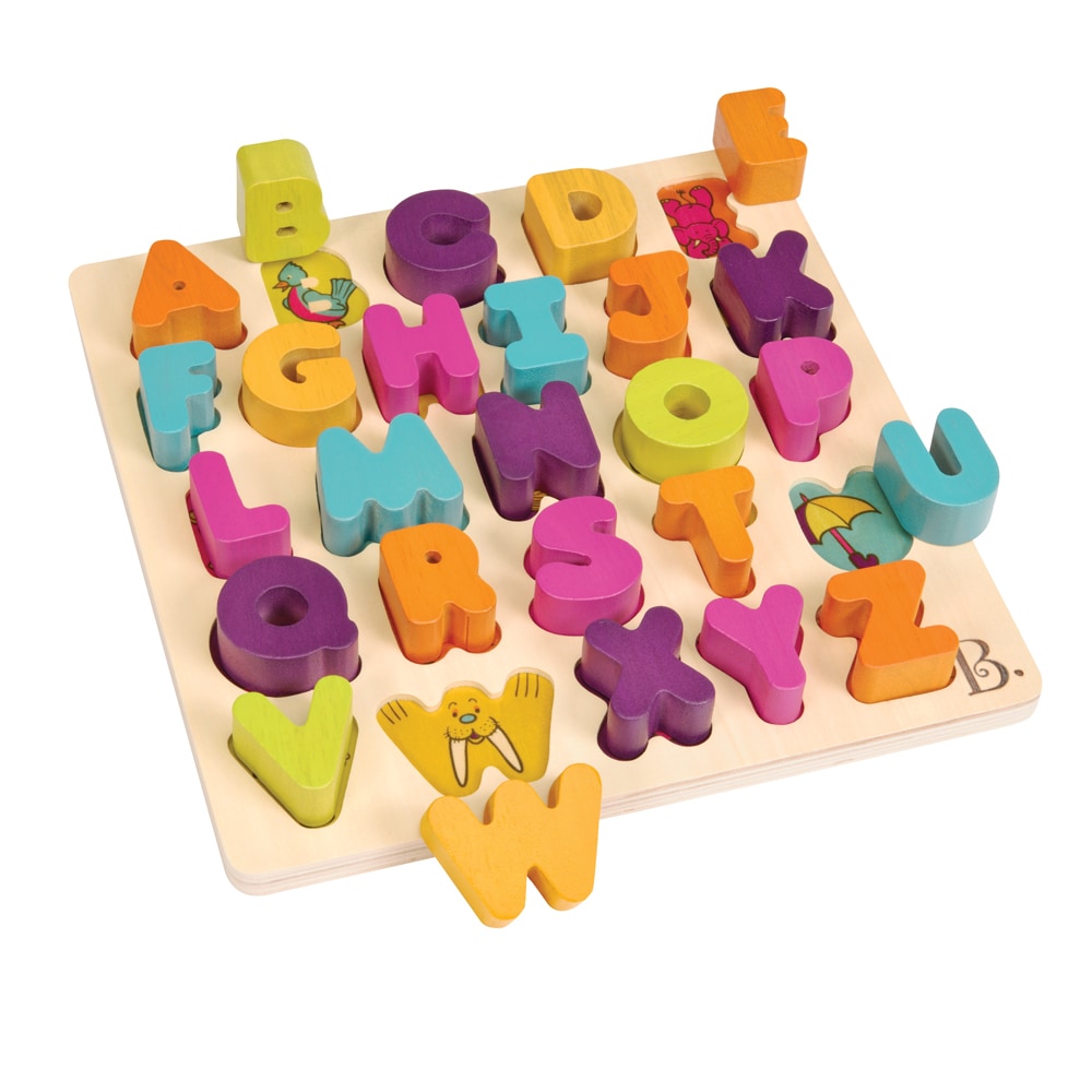 B.TOYS B. Alpha. B. Tical - Buchstabenpuzzle Aus Holz 26-teilig Online ...