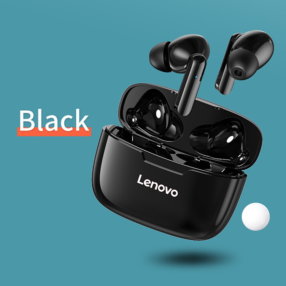 Lenovo XT90 Bluetooth-Kopfh&ouml;rer Schwarz - Bild 1