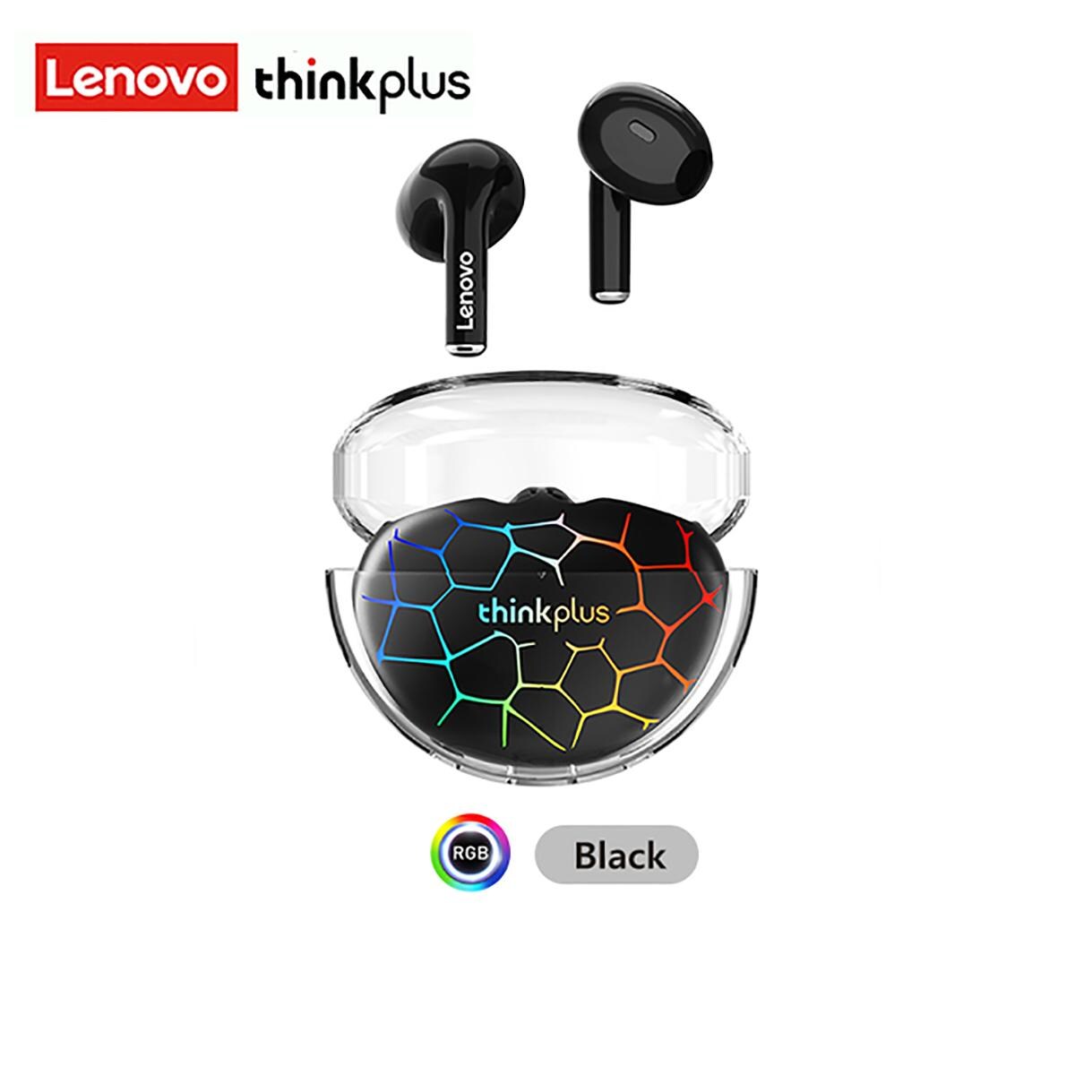 Lenovo LP80 Pro Bluetooth-Kopfh&ouml;rer Schwarz RGB - Bild 1