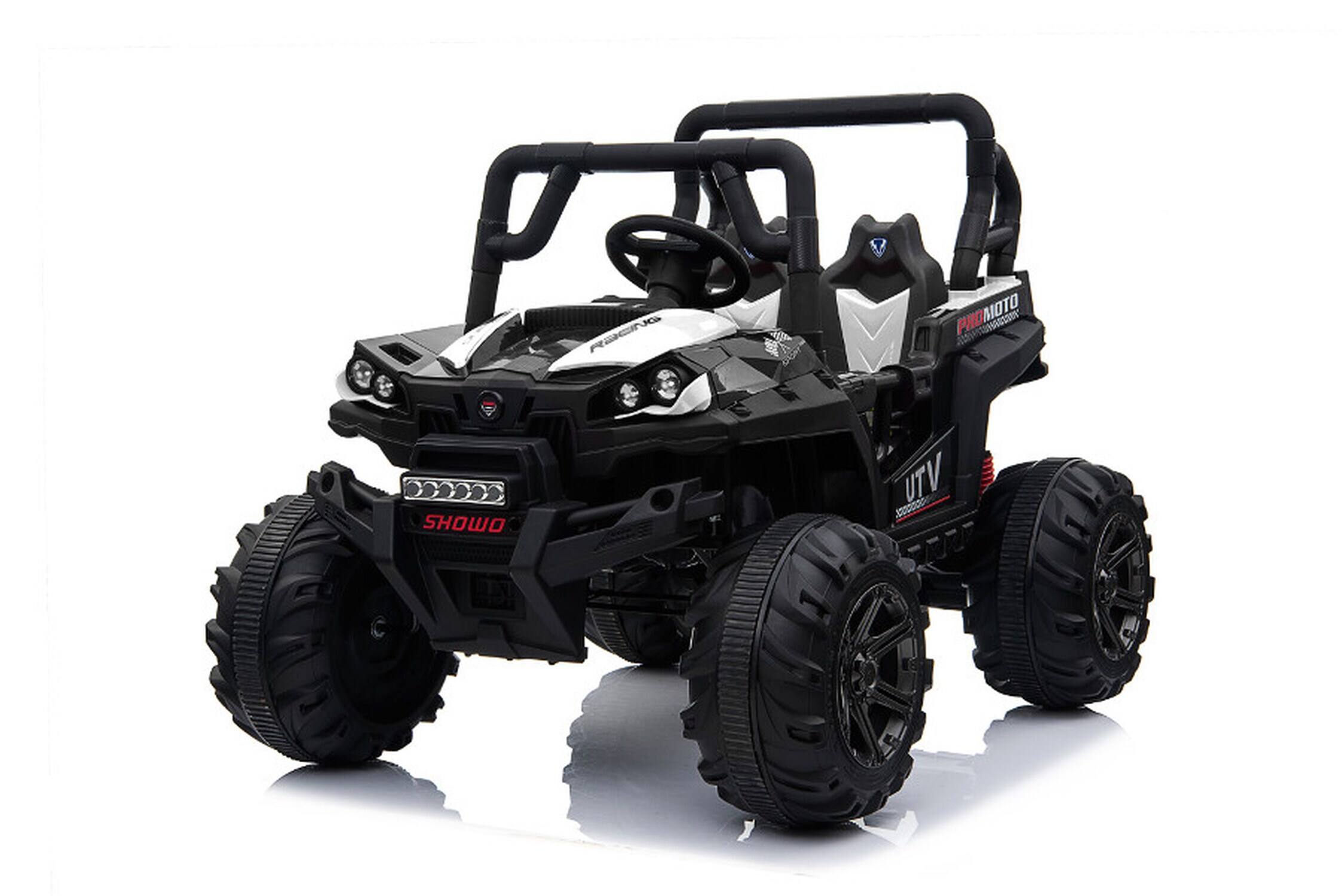 TPFLiving Elektro-Kinderauto Buggy 688  weiss - Kinderauto - Elektrobuggy - Ledersitz und Sicherheitsgurt - Bild 1