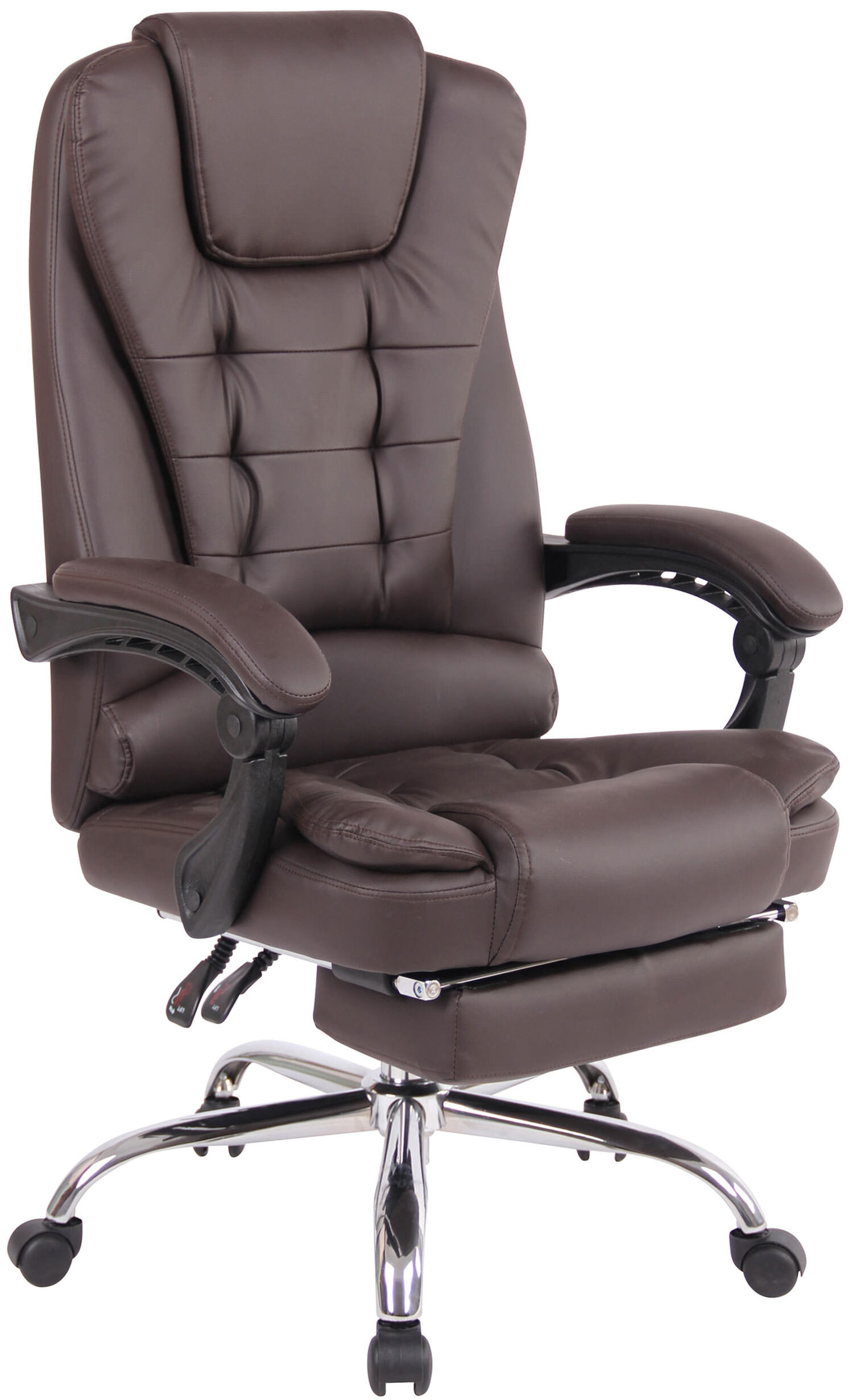 TPFLiving B&uuml;rostuhl OnixKunstleder Wei&szlig; - Bild 1