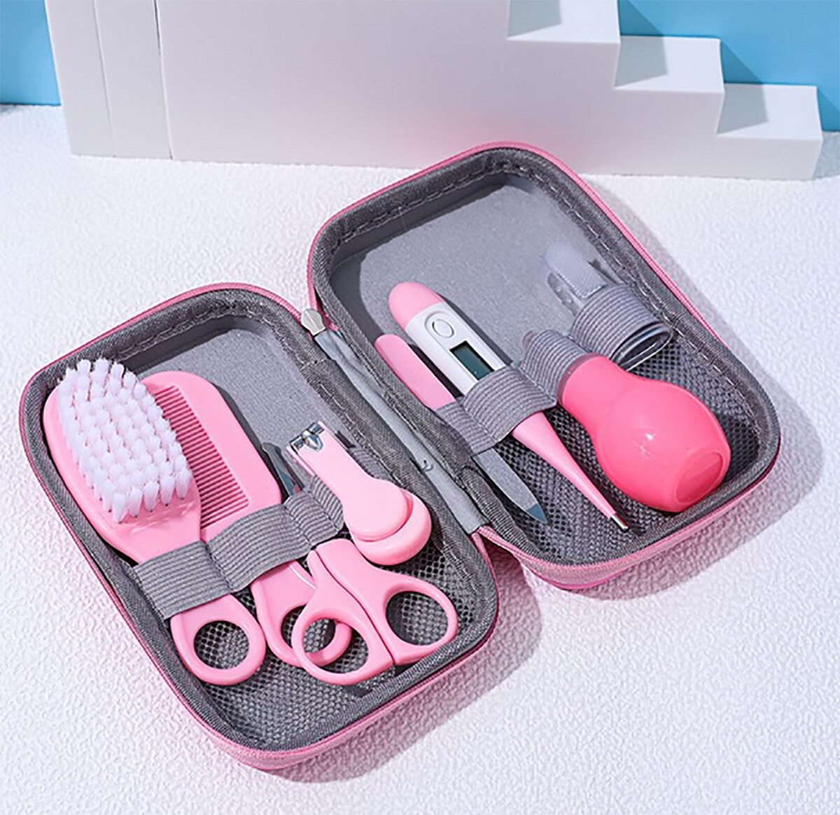 TPFBeauty Babypflege-Set 8-teilig, Rosa