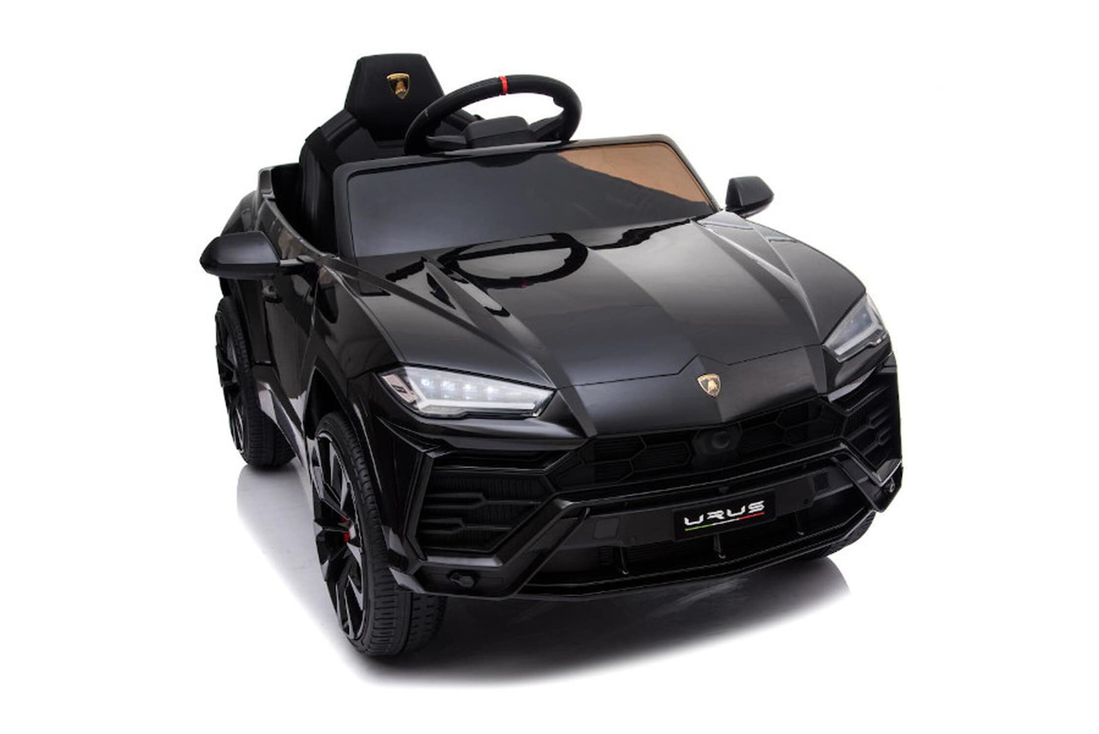 TPFLiving Elektro-Kinderauto Lamborghini Urus  schwarz - Kinderauto - Elektroauto - Ledersitz und Sicherheitsgurt - Bild 1