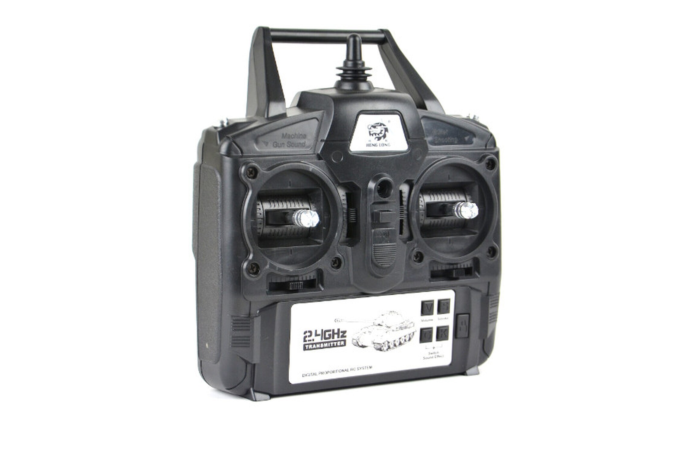 TPFLiving RC-Fernsteuerung RC-Fernsteuerung 2,4Ghz Fernsteuerung - Version 7.0s  - RC-Fernsteuerung f&uuml;r HengLong Panzer Modelle - - Bild 1