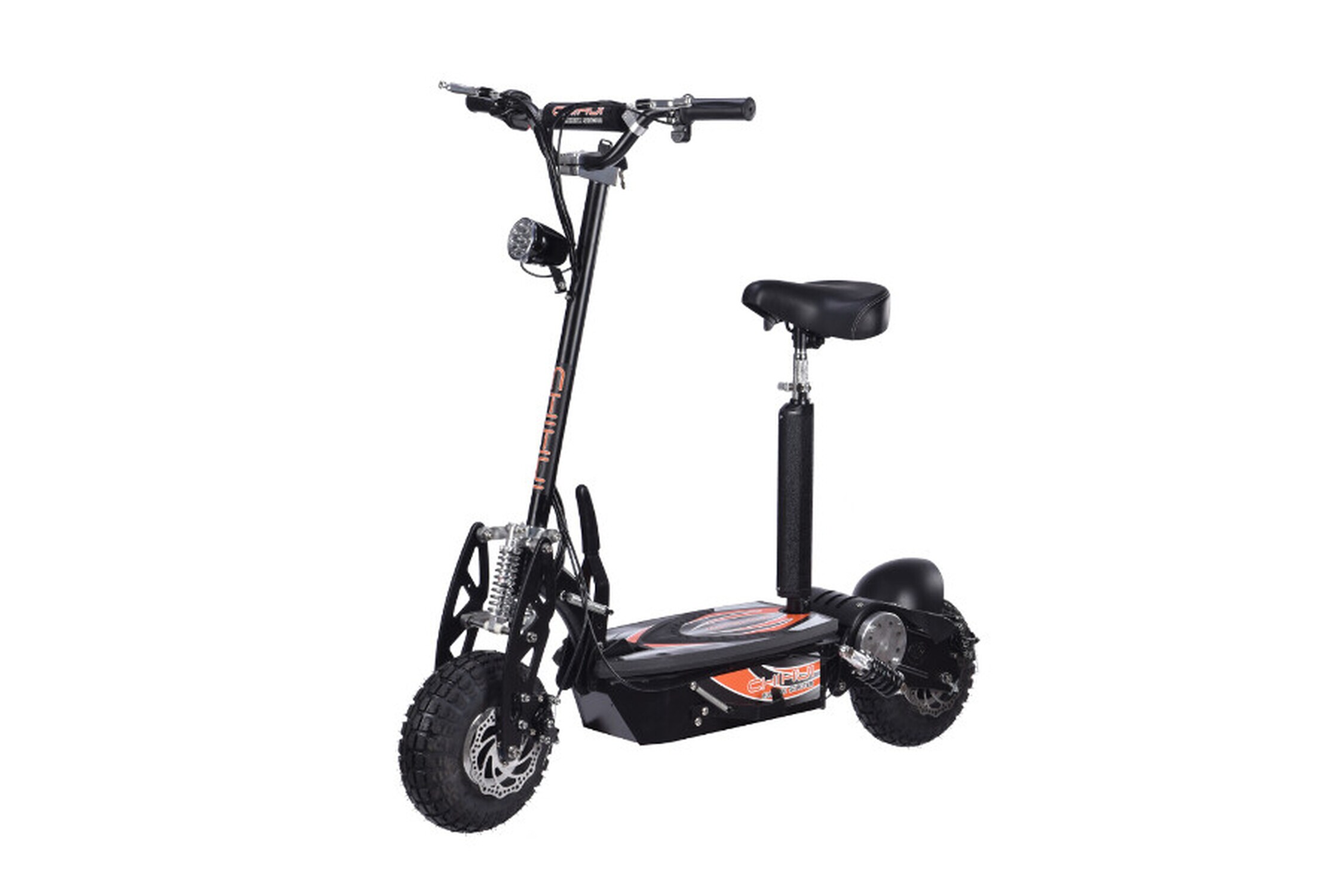 TPFLiving E-Scooter Fire ohne Stra&szlig;enzulassung schwarz - Elektroroller - Scheibenbremsen - Bild 1