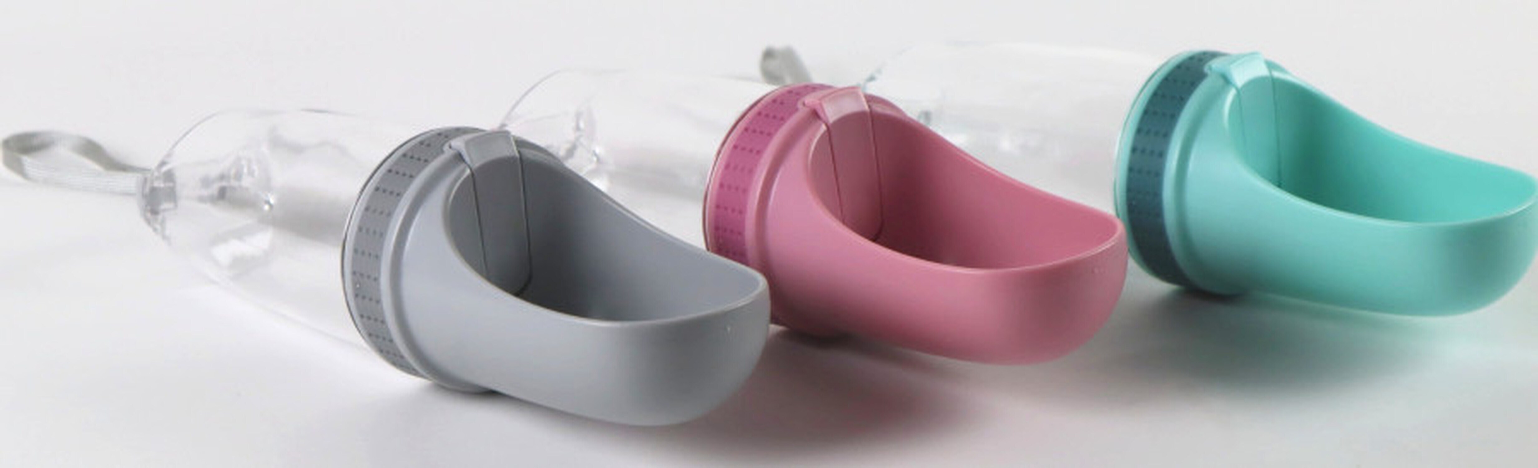 TPFLiving Reisenapf Trinkflasche To-Go Model 2 blau - Trinkflasche To-Go f&uuml;r Ihren vierbeinigen Begleiter - - Bild 1