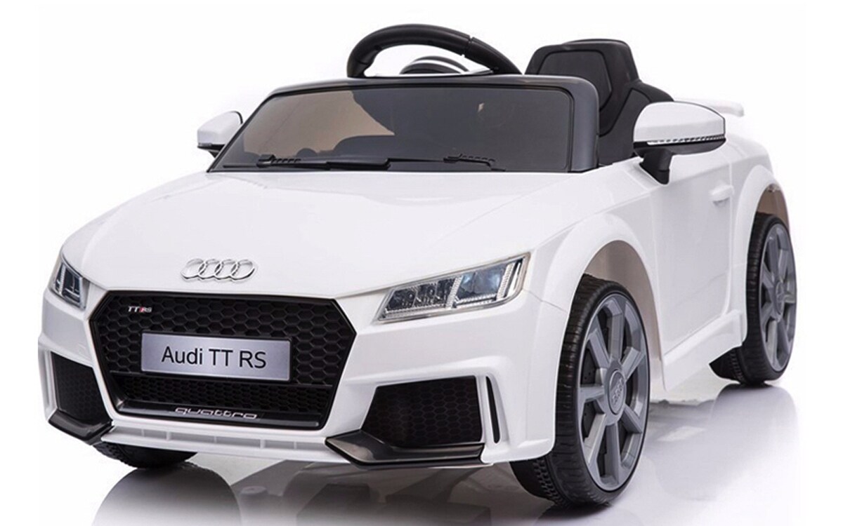 TPFLiving Elektro-Kinderauto Audi TT RS wei&szlig; - Bild 1