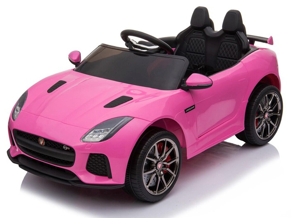 TPFLiving Elektro-Kinderauto Jaguar F-type SVR pink - Bild 1
