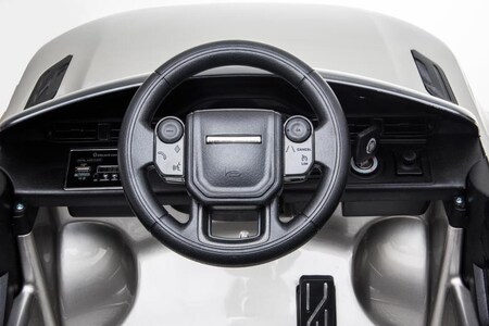 TPFLiving Elektro-Kinderauto Land Rover Discovery schwarz - Kinderauto -  Elektroauto - Ledersitz und Sicherheitsgurt online kaufen bei Netto