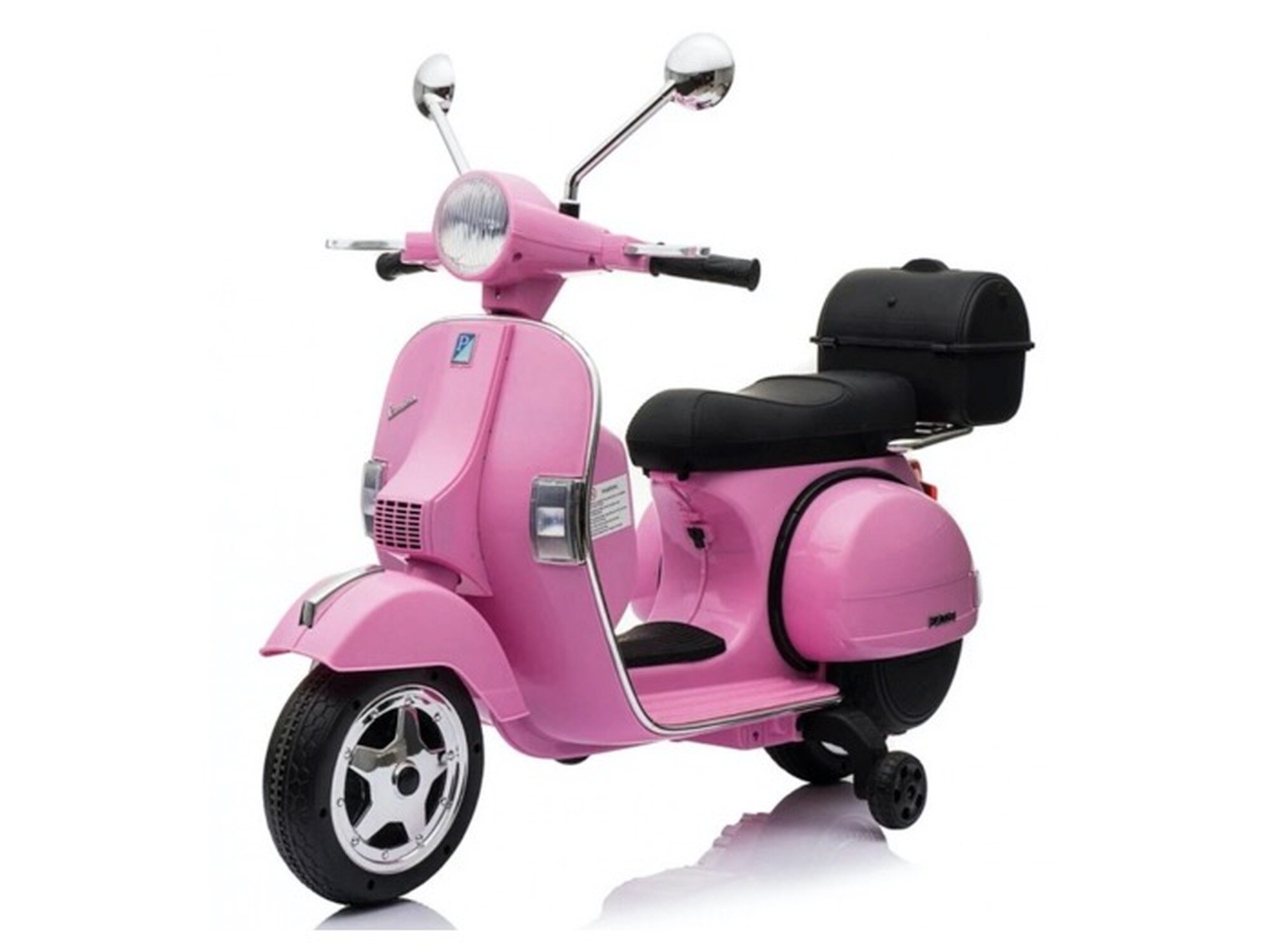 TPFLiving Elektro-Kindermotorrad Vespa PX150 pink - Bild 1