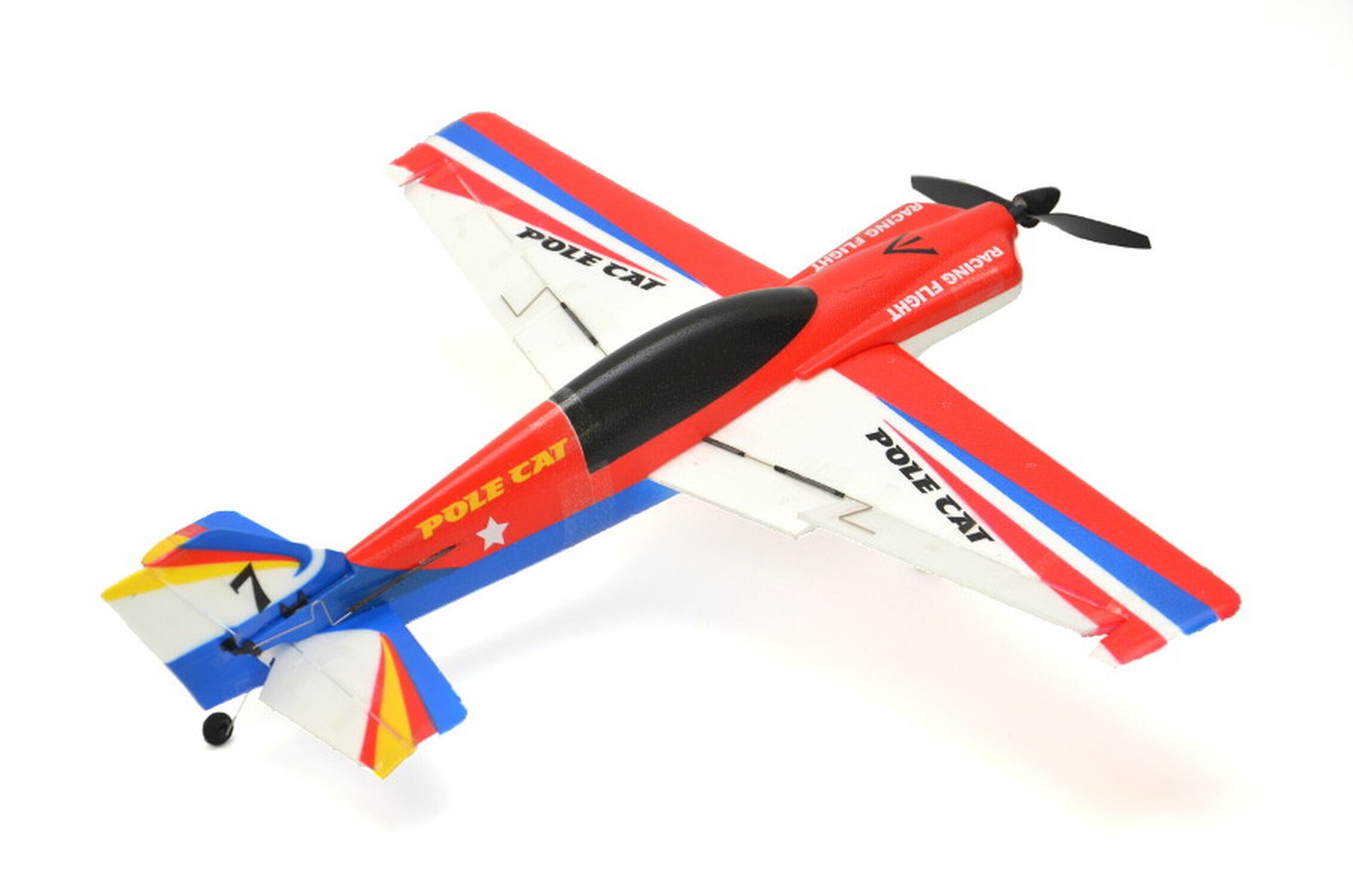 TPFLiving RC-Flugzeug Pole Cat  rot - RC Flugzeug - Ferngesteuertes Flugzeug - - Bild 1