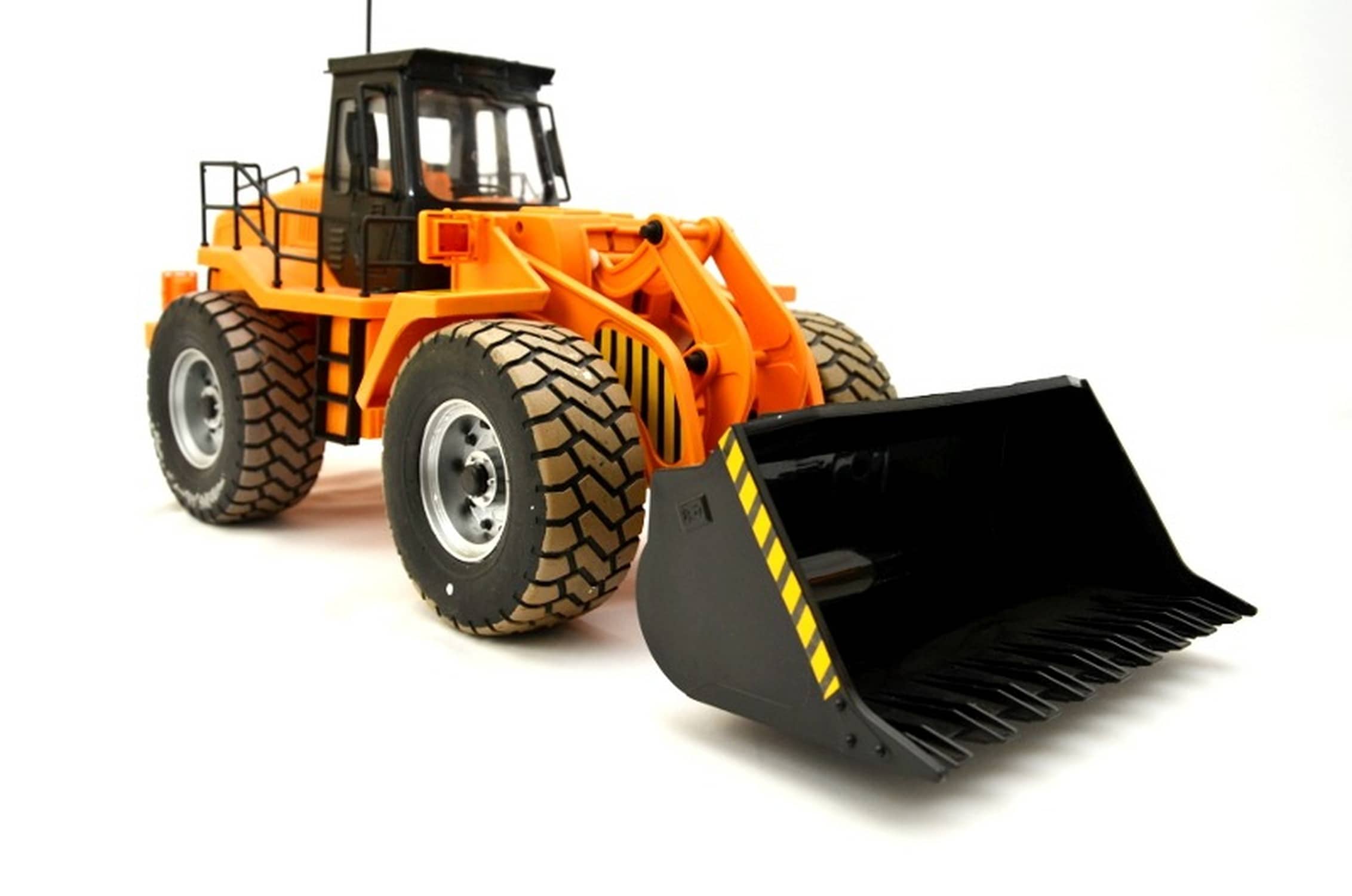 TPFLiving RC-Bagger The Machine  orange - RC Fahrzeug - Ferngesteuertes Fahrzeug - RC-Auto - Ma&szlig;stab: 1:10 - Bild 1