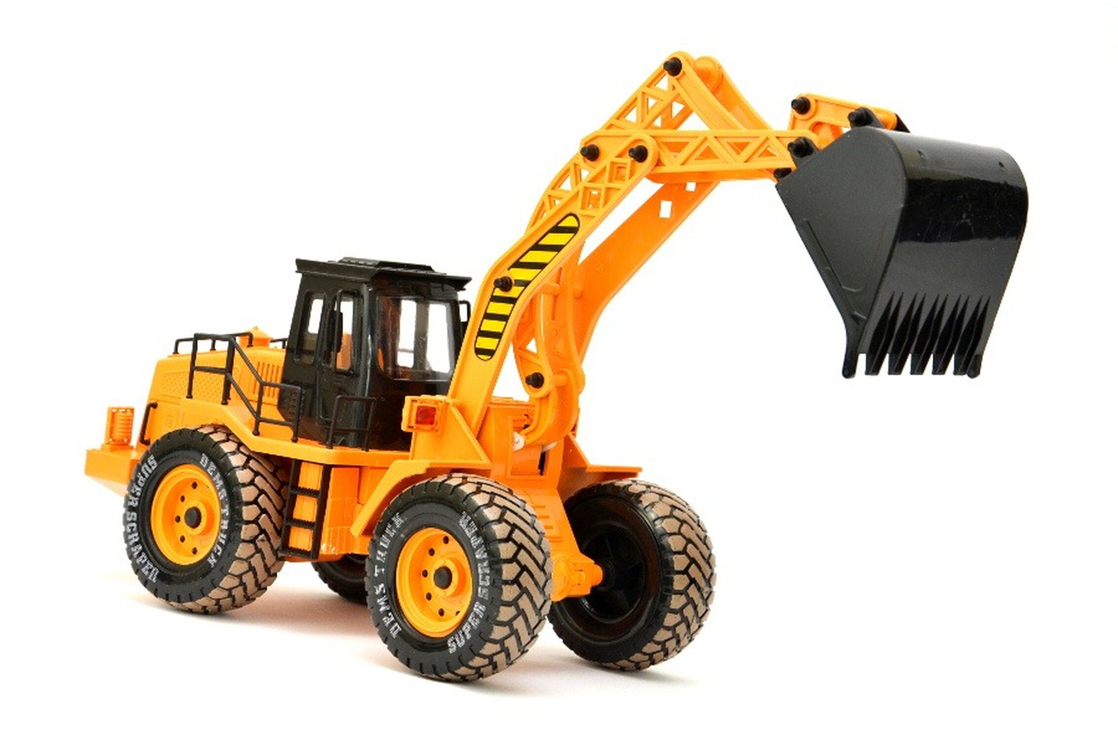 TPFLiving RC-Bagger Super Scraper  orange - RC Fahrzeug - Ferngesteuertes Fahrzeug - RC-Auto - Ma&szlig;stab: 1:18 - Bild 1
