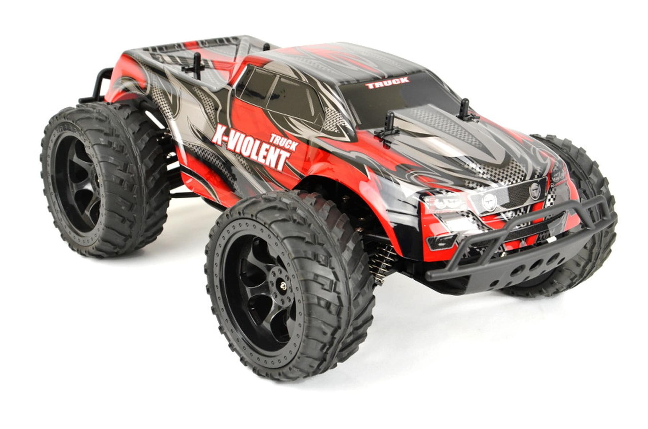 TPFLiving RC-Monstertruck Savage X4  rot - RC Monstertruck - Ferngesteuertes Fahrzeug - RC-Auto - Ma&szlig;stab: 1:10 - Bild 1