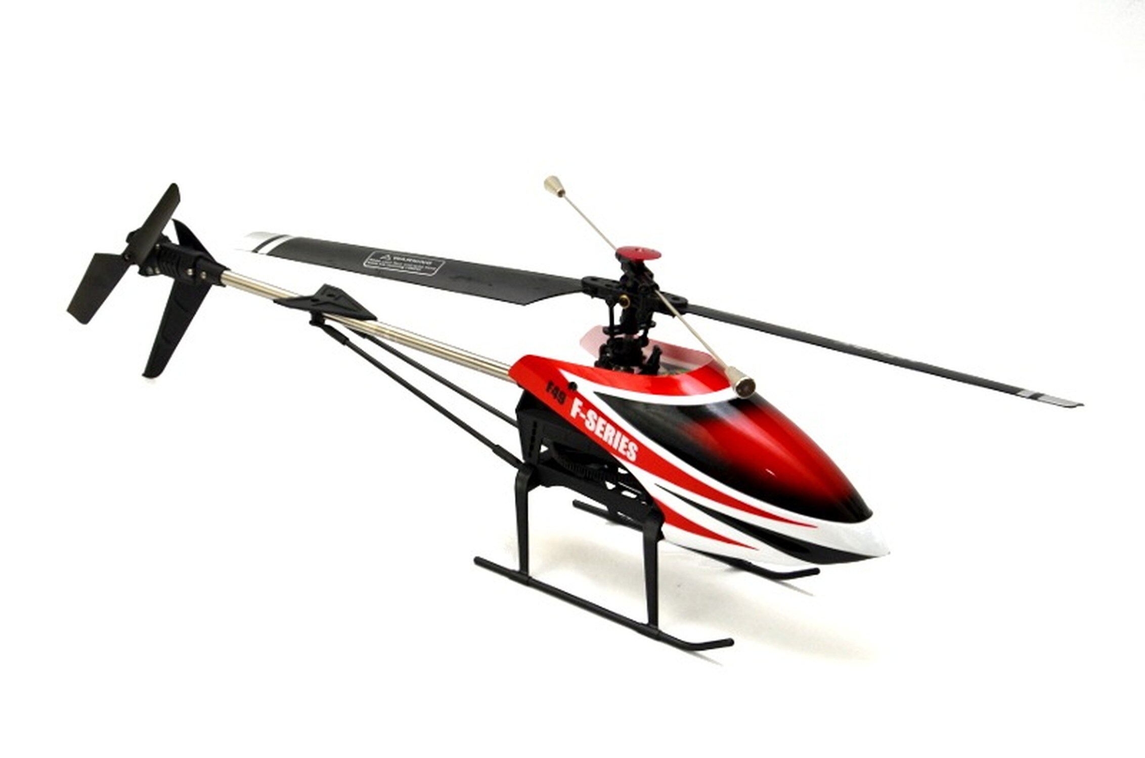 TPFLiving RC-Helikopter MJX F649  rot - RC Hubschrauber - Ferngesteuertes Fahrzeug - RC-Heli - - Bild 1