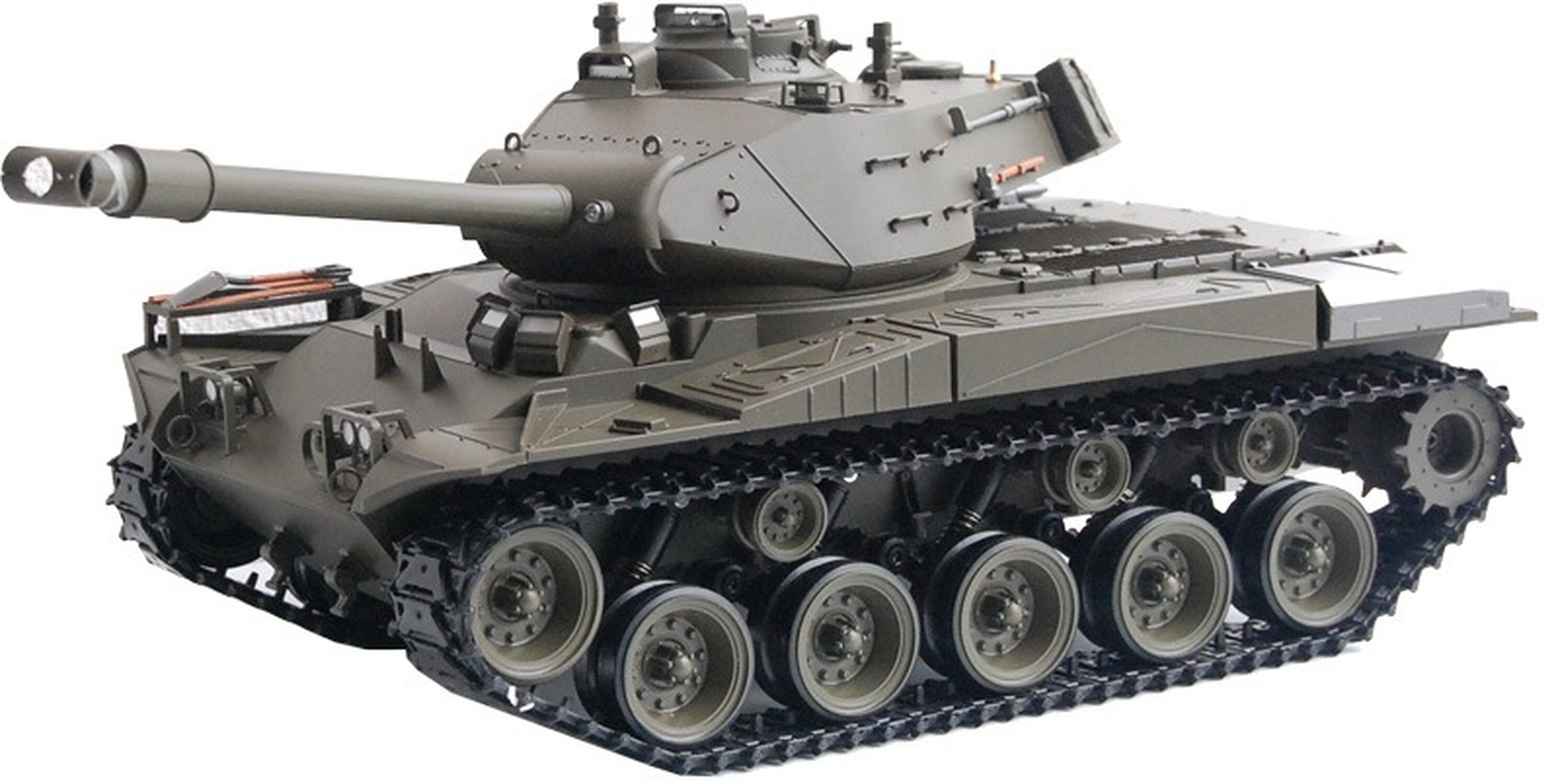 TPFLiving RC-Panzer M41 A3 Walker Bulldog V3 Variante 3 mit Schussfunktion - Sound und Rauch - Ma&szlig;stab: 1:16 - Bild 1