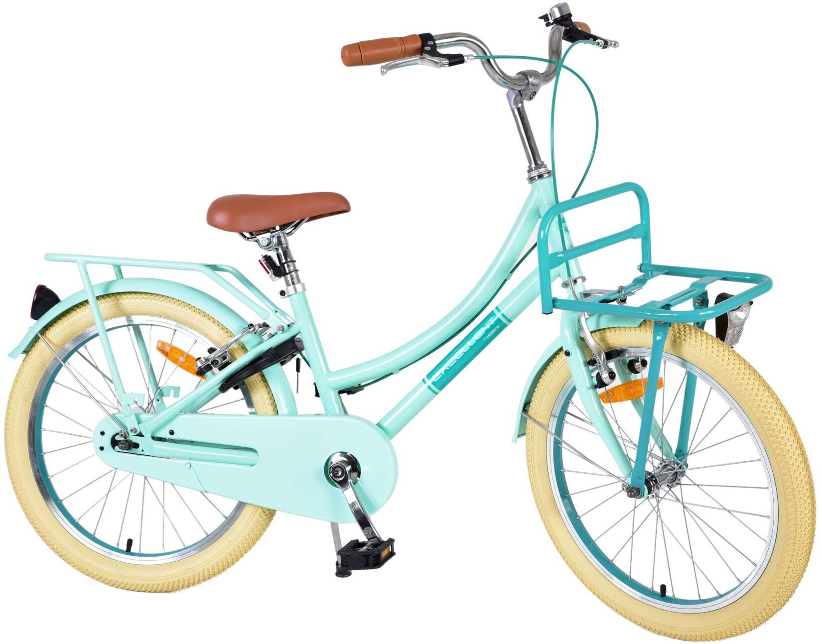 TPFSports Excellent Kinderfahrrad - Mädchen - 20 Zoll - Rücktritt + Handbremse - Schwarz