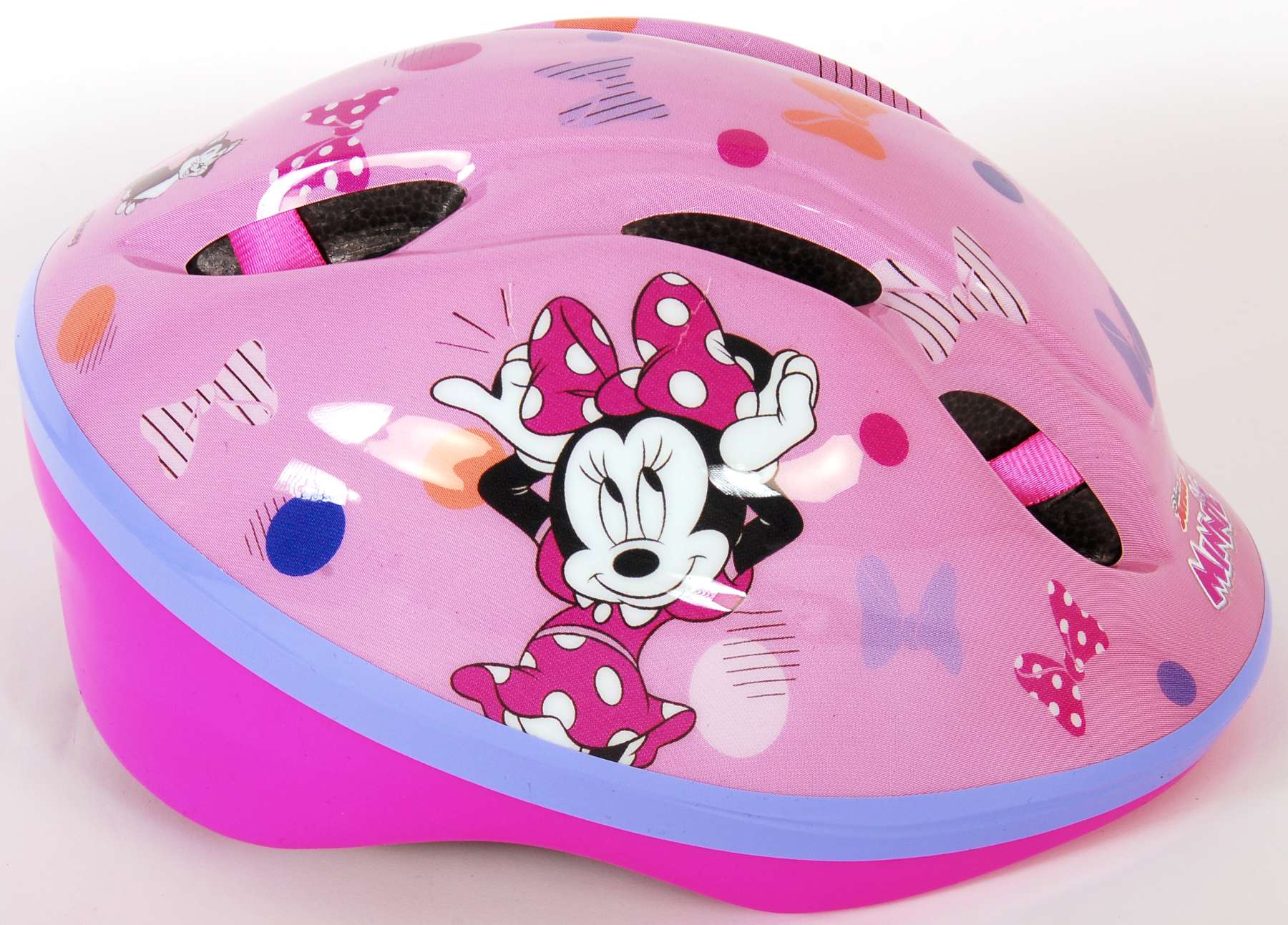 TPFSports Disney Minnie Fahrradhelm - 52-56cm Kopfumfang - M&auml;dchen - Rosa - Bild 1