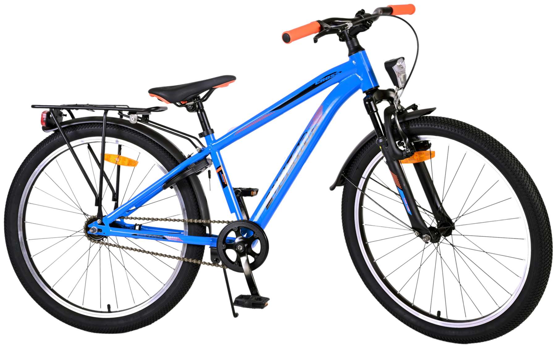 TPFSports Cross Kinderfahrrad - Jungen - R&uuml;cktritt + Handbremse - 24 Zoll - Blau - Bild 1
