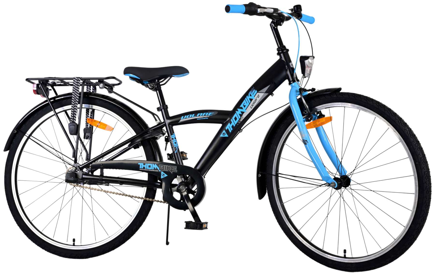 TPFSports Thombike Kinderfahrrad - Jungen - 26 Zoll - R&uuml;cktritt + Handbremse - 3 G&auml;nge - Blau - Bild 1