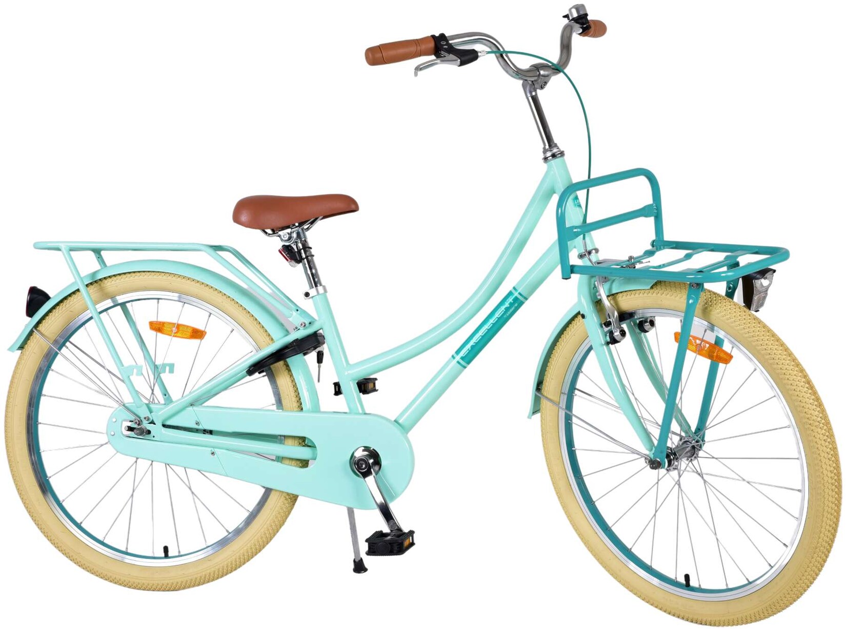 TPFSports Excellent Kinderfahrrad - Mädchen - 24 Zoll - Rücktritt + Handbremse - Rosa