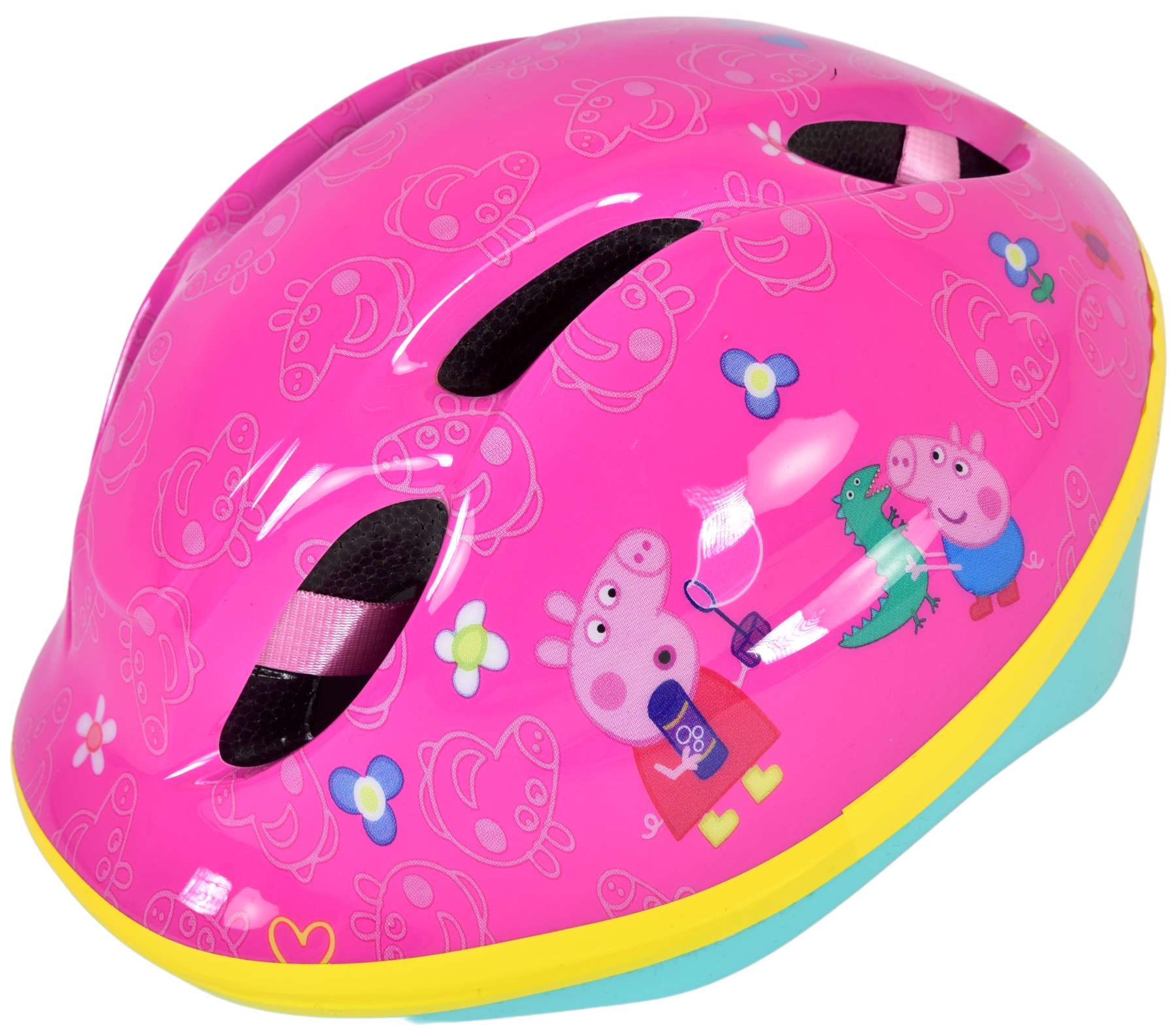 TPFSports PeppaPig Fahrradhelm - 51-55 cm Kopfumfang - Rosa - Bild 1