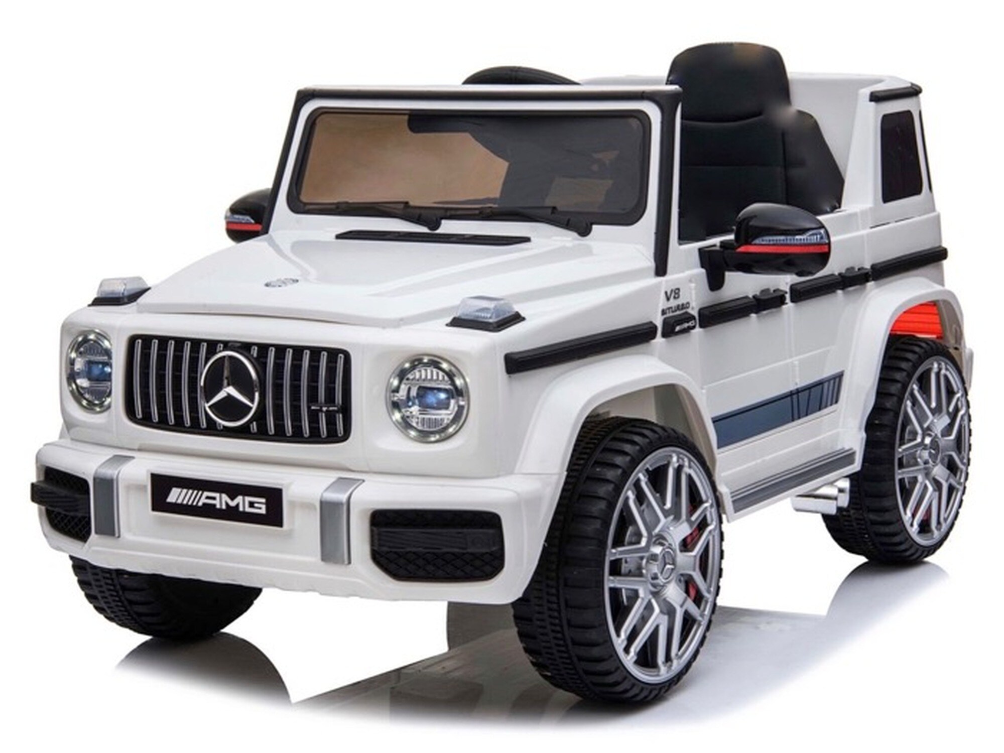 TPFLiving Elektro-Kinderauto Mercedes G63 wei&szlig; - Bild 1