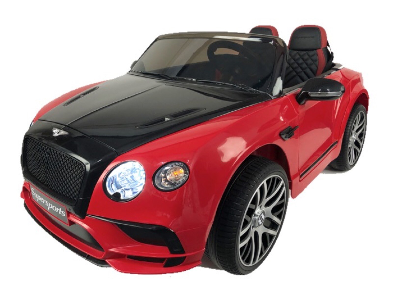 TPFLiving Elektro-Kinderauto Bentley Supersports Rot - Bild 1