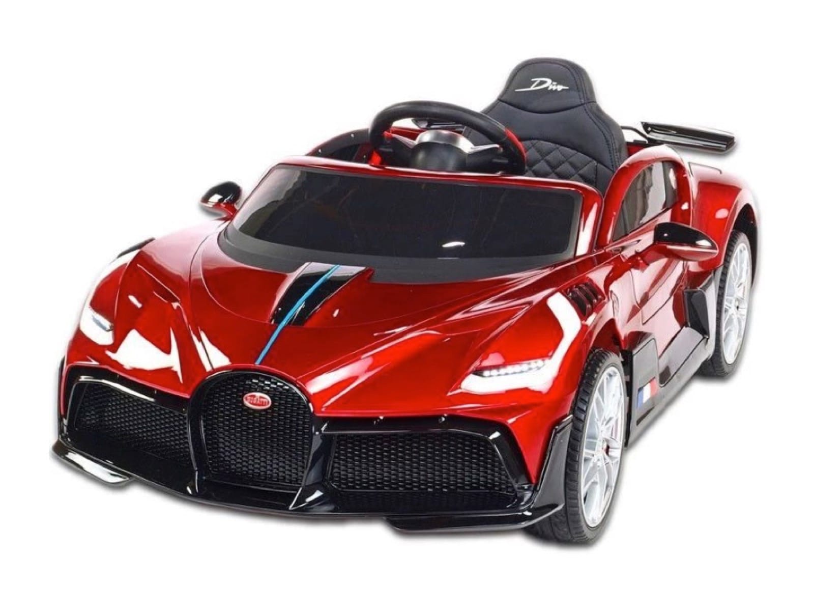 TPFLiving Elektro-Kinderauto Bugatti Divo Rot - Bild 1