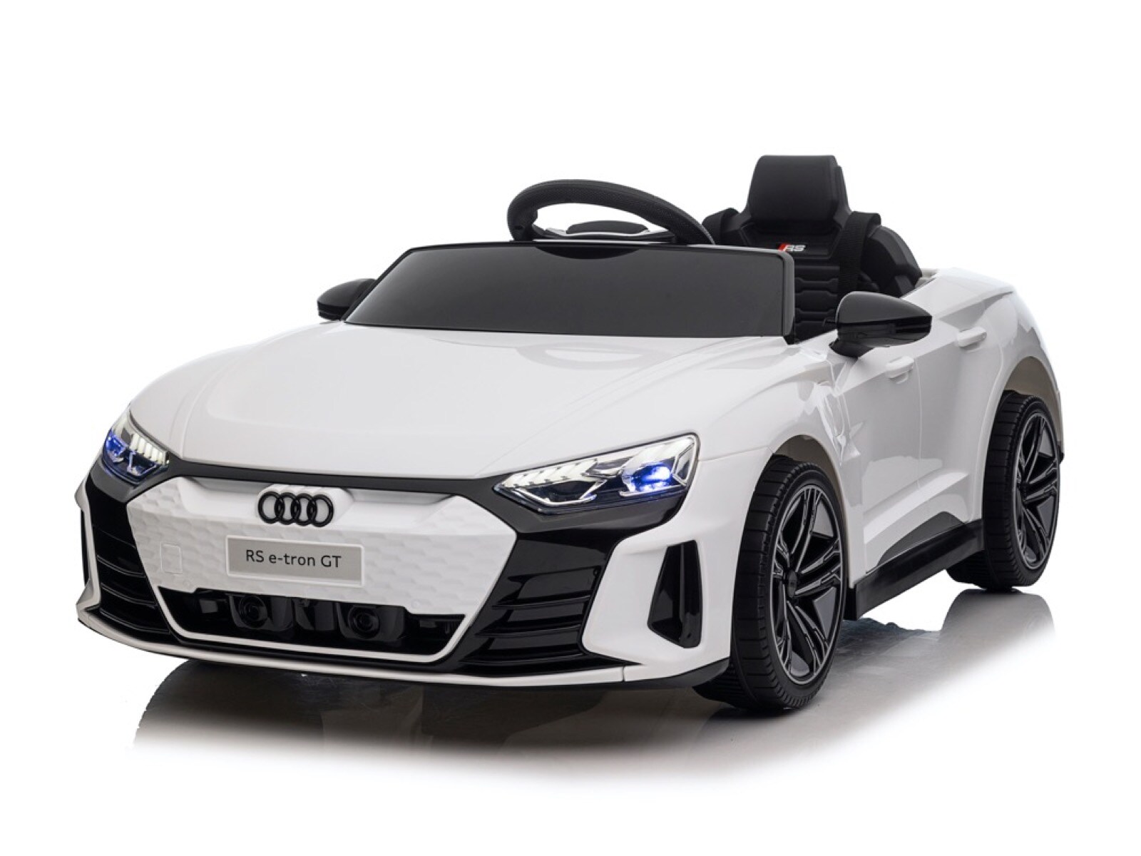 TPFLiving Elektro-Kinderauto Audi RS e-tron GT Wei&szlig; - Bild 1