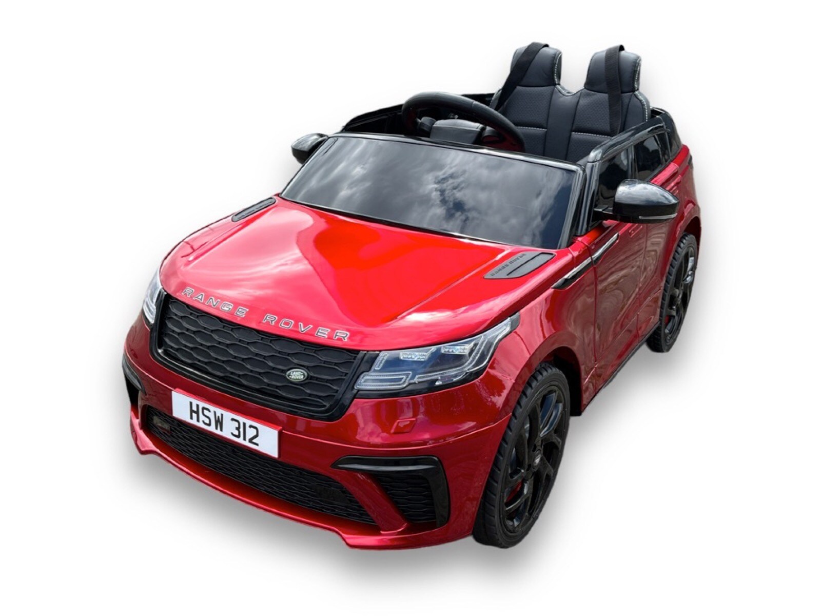 TPFLiving Elektro-Kinderauto Range Rover Velar Rot