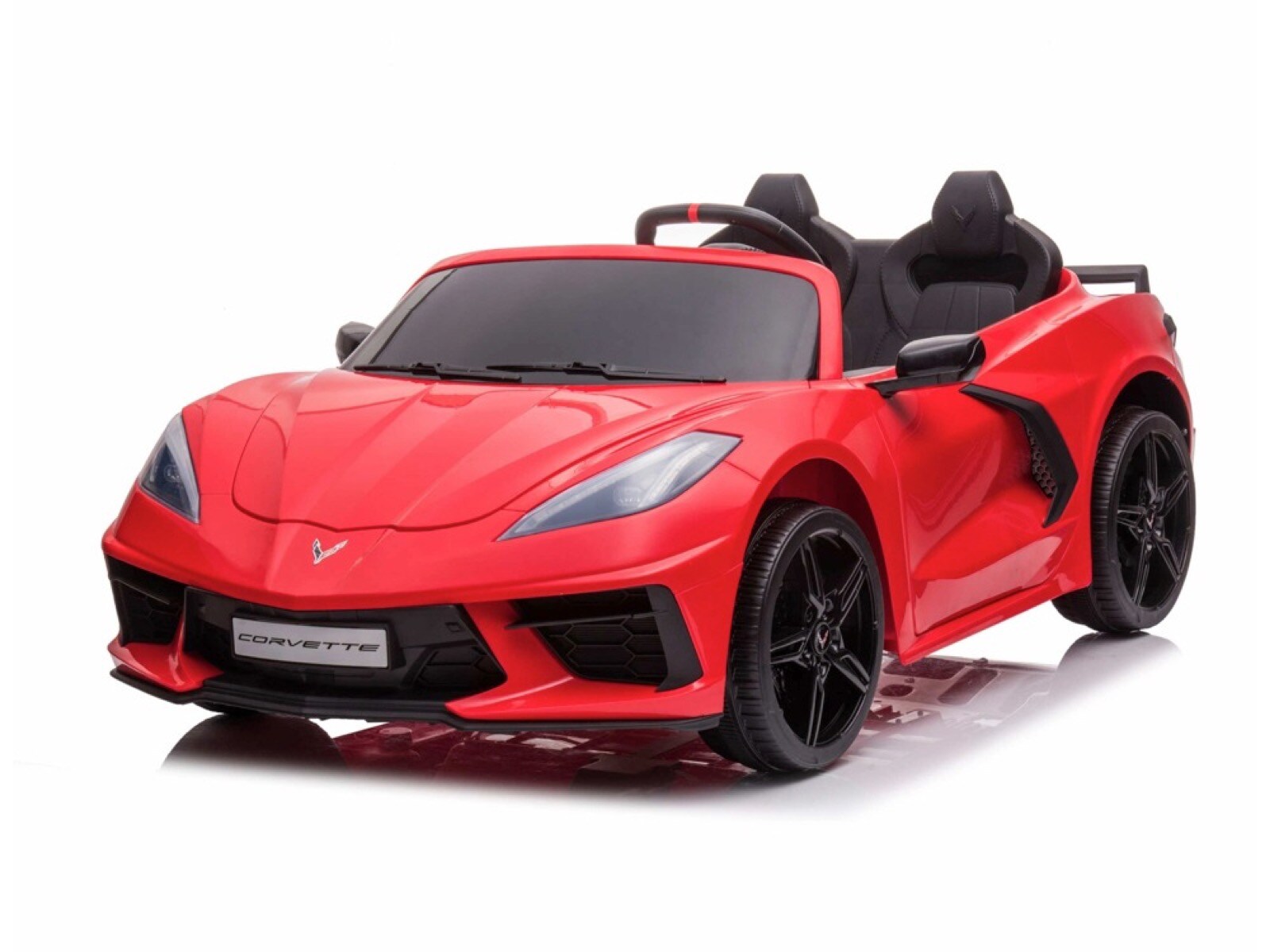 TPFLiving Elektro-Kinderauto Corvette Stingray Rot - Bild 1