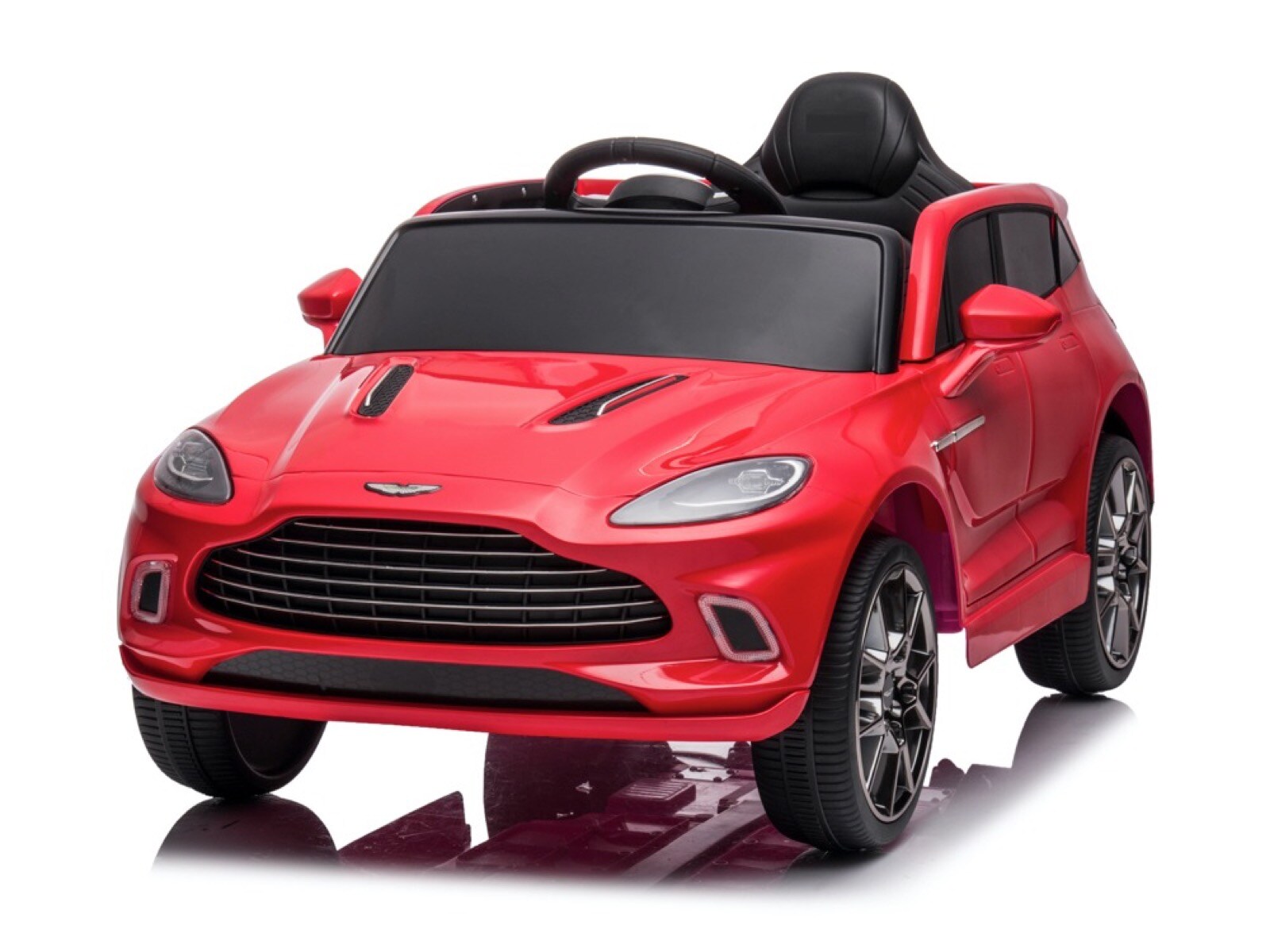 TPFLiving Elektro-Kinderauto Aston Martin Rot