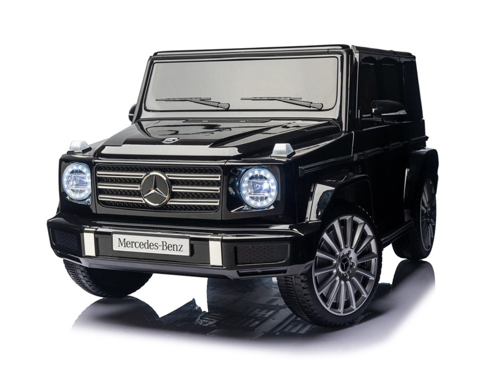 TPFLiving Elektro-Kinderauto Mercedes-Benz G500 Schwarz - Bild 1