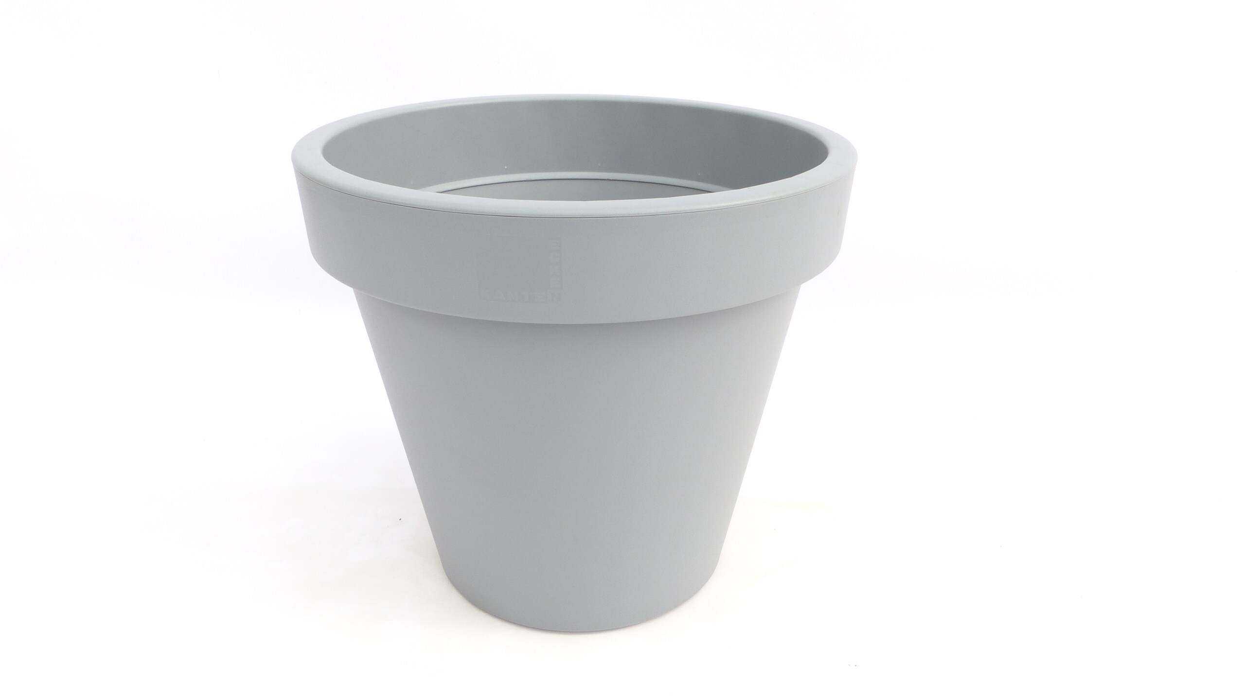 Pflanzk&uuml;bel E&K, beige, Taupe rund &Oslash; 60 cm, Pflanztopf Blumentopf K&uuml;bel XXL gro&szlig; outdoor indoor - Bild 1