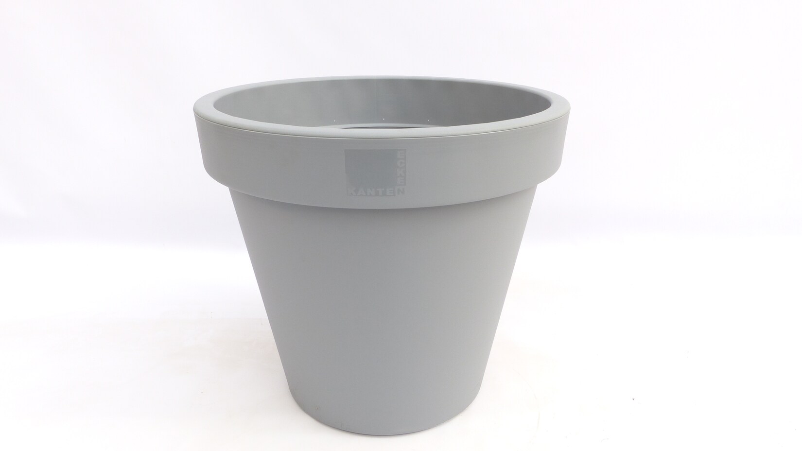 Pflanzkübel E&K, grau, rund Ø 80 cm, Pflanztopf Blumentopf Kübel XXL groß