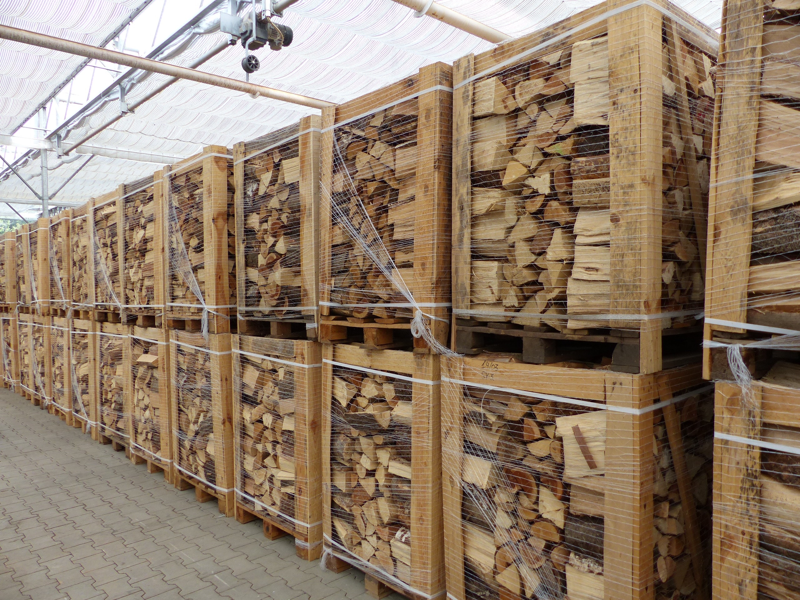 120 kg Mix-Brennholz ca. 25 cm &ndash; Esche, Erle, Eiche & Birke, ofentrocken f&uuml;r Kamin und Ofen - Bild 1