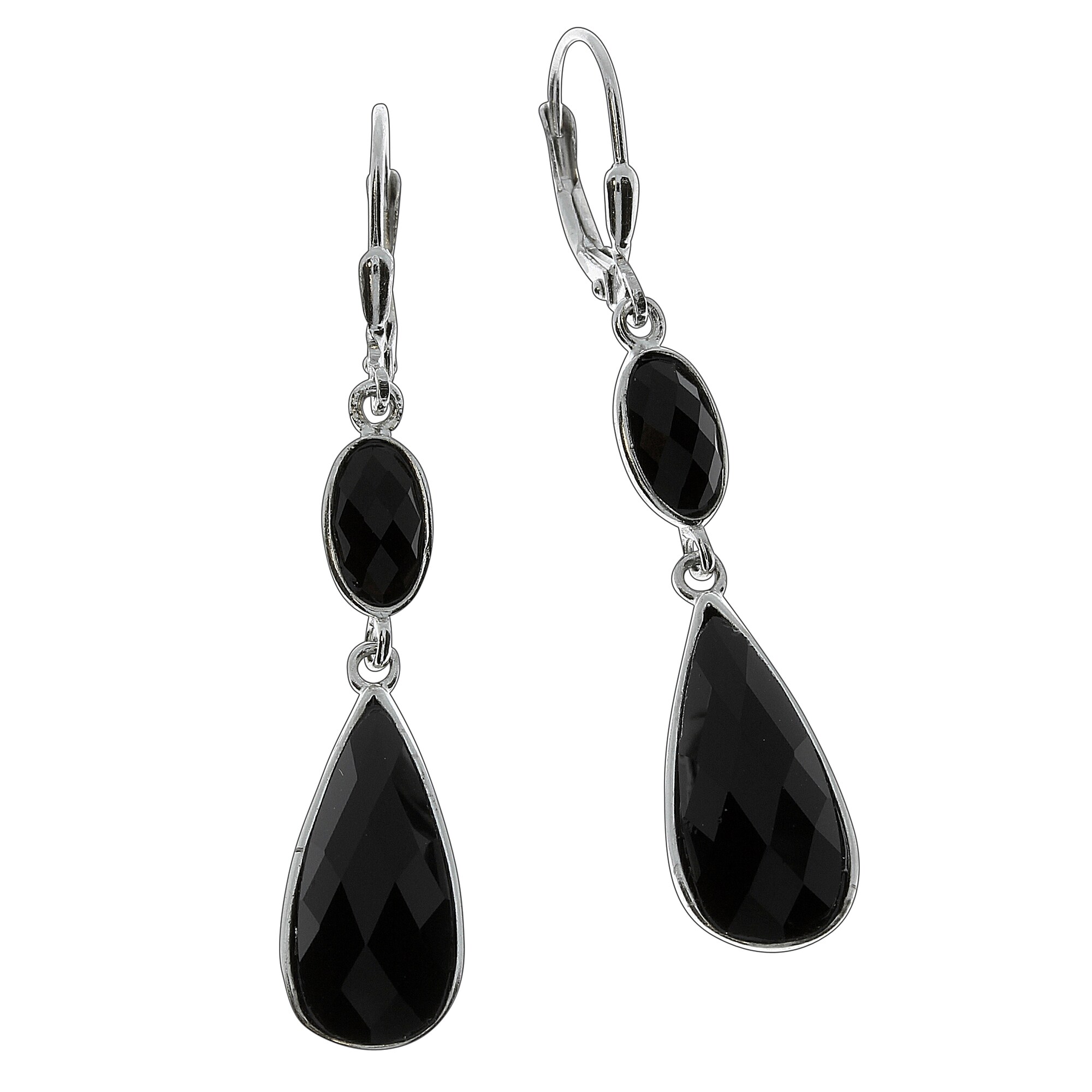 Zeeme Silber Ohrringe 925 Sterling Silber rhodiniert - Bild 1