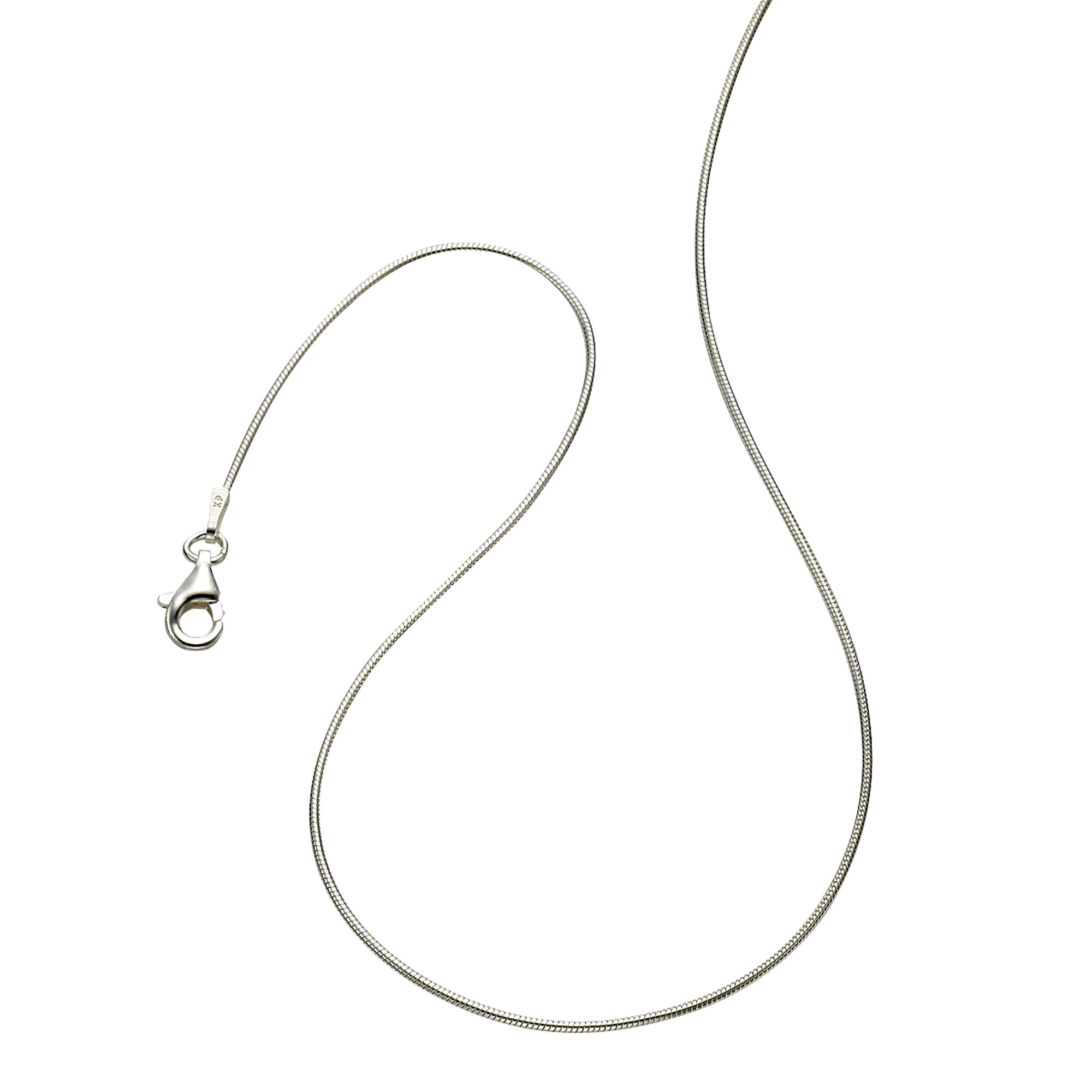Zeeme Basic Collier 925/- Sterling Silber Schlangenkette - Bild 1