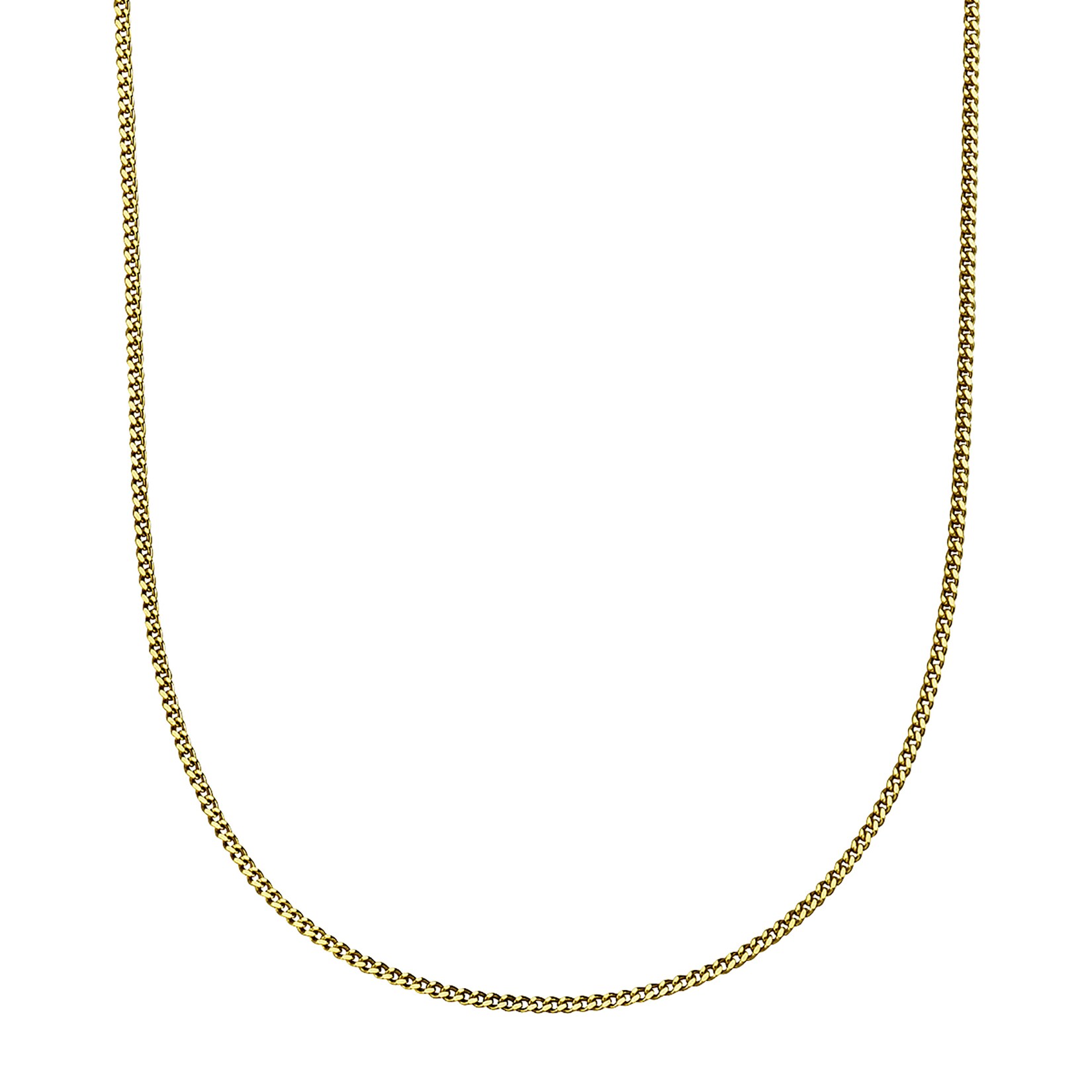 Fascination by Ellen K. Halskette Gold 585 Panzerkette mit einer Länge von 38/36cm | 04006046232265